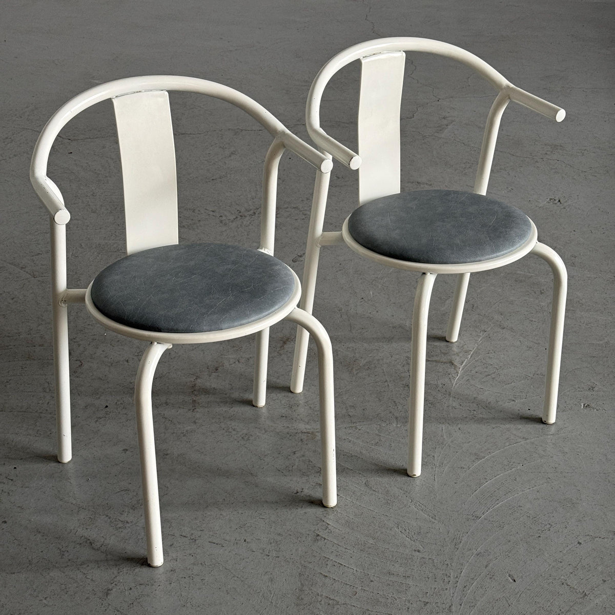 Maxmo Postmodern Metal Dining Chairs by IKEA