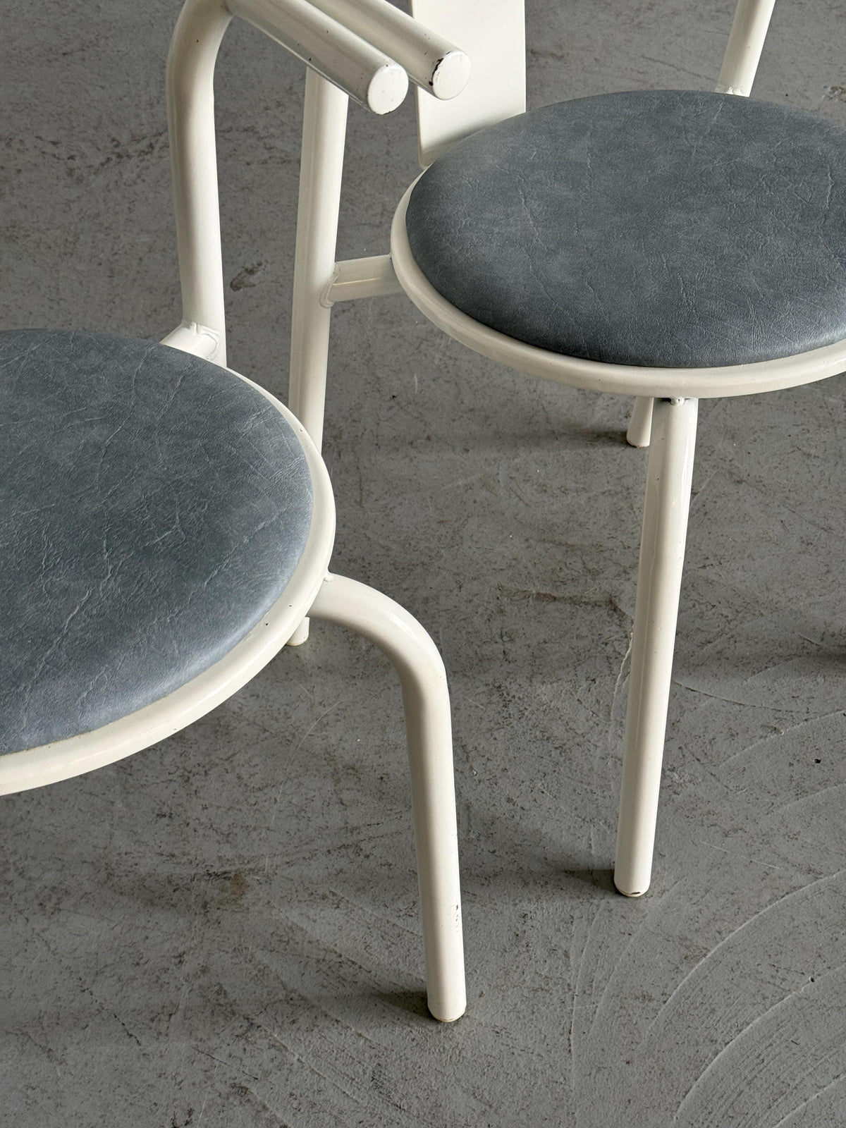 Maxmo Postmodern Metal Dining Chairs by IKEA