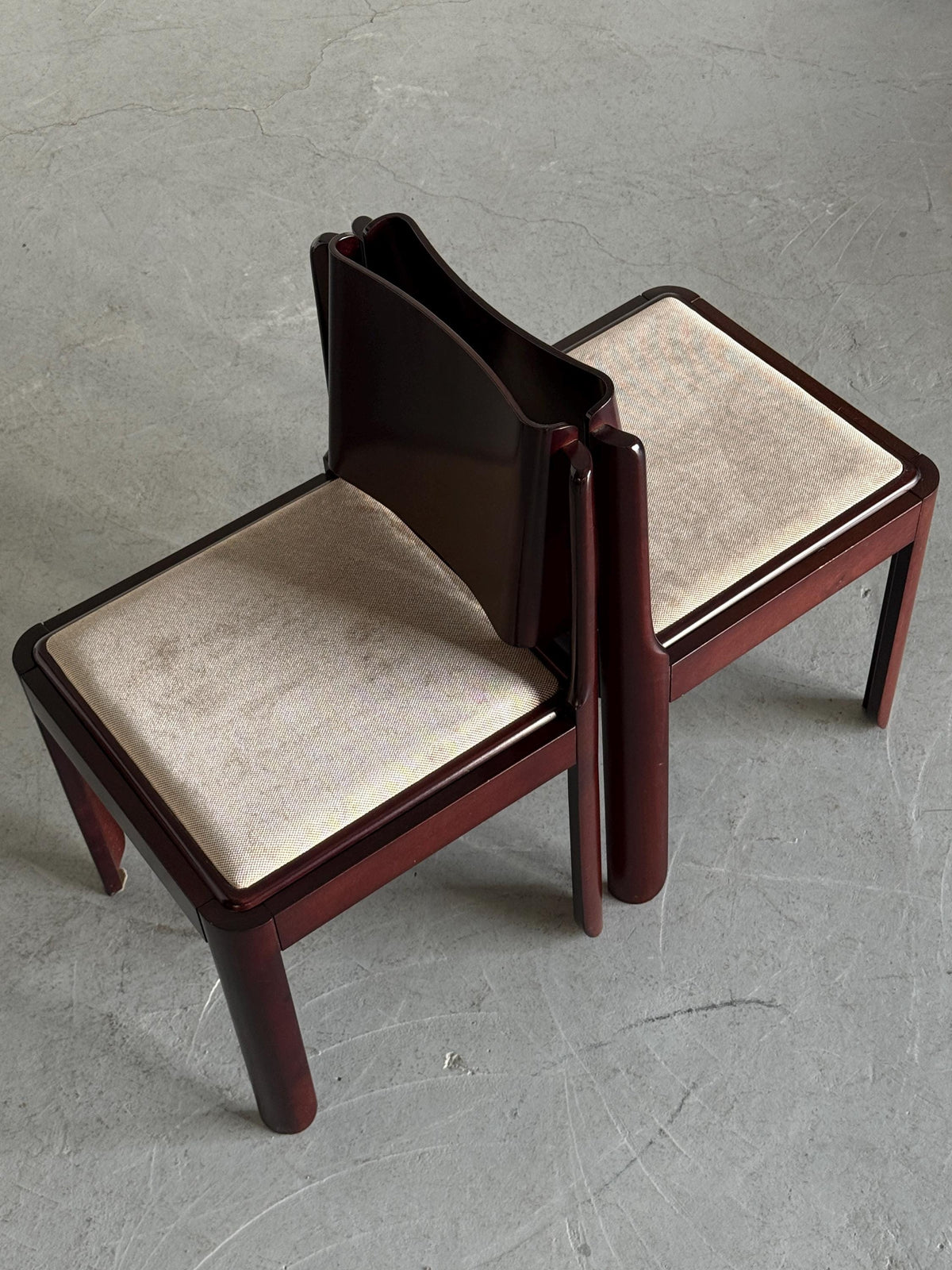 Bentwood Mahogany-Toned Wood Dining Chairs