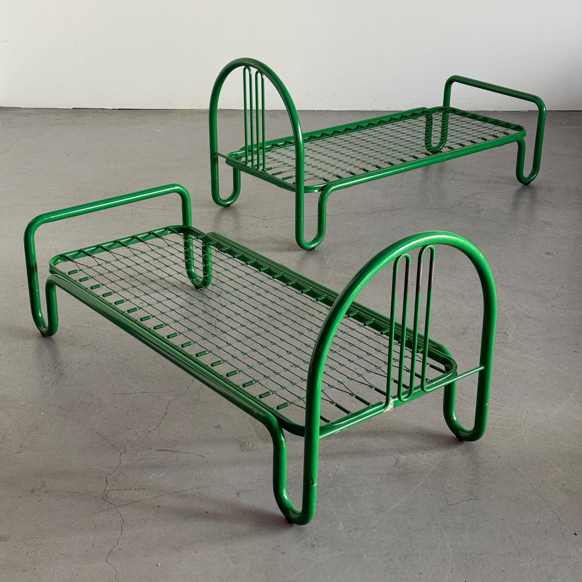 Maretto Marflex Bed Frames in the Style of Gae Aulenti