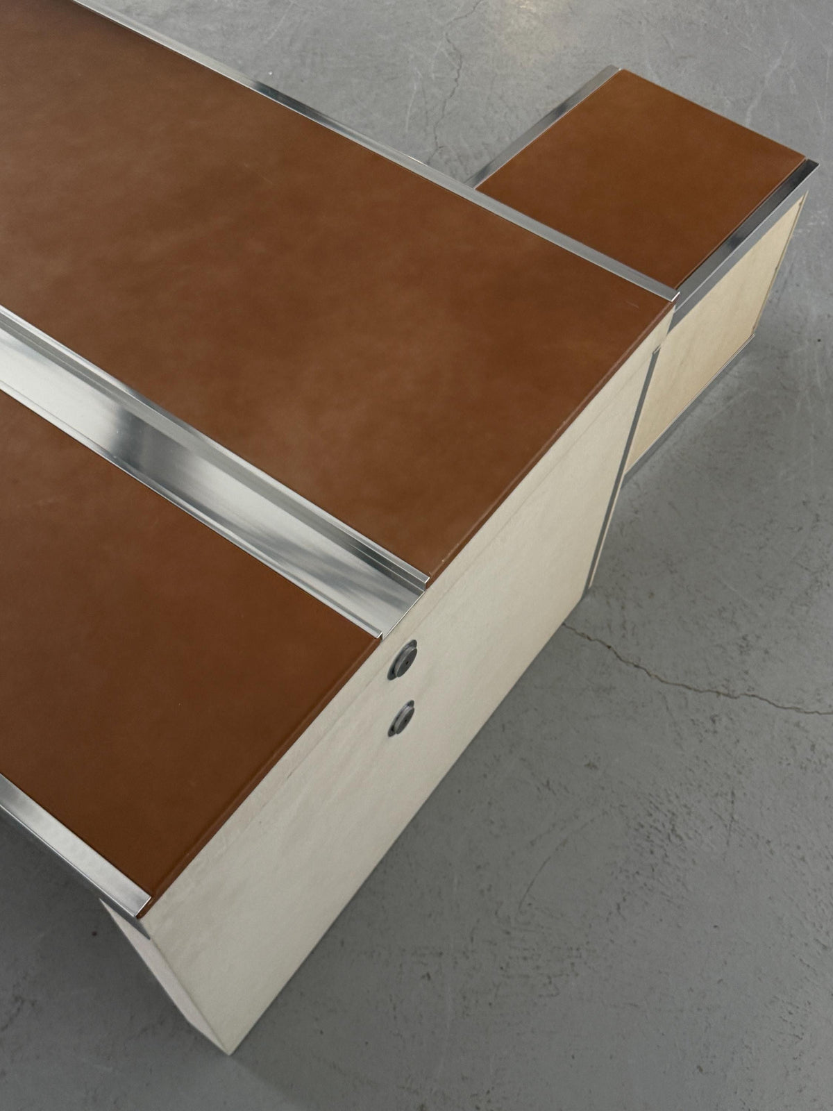 Starblack Executive Desk by Guido Faleschini for Mariani