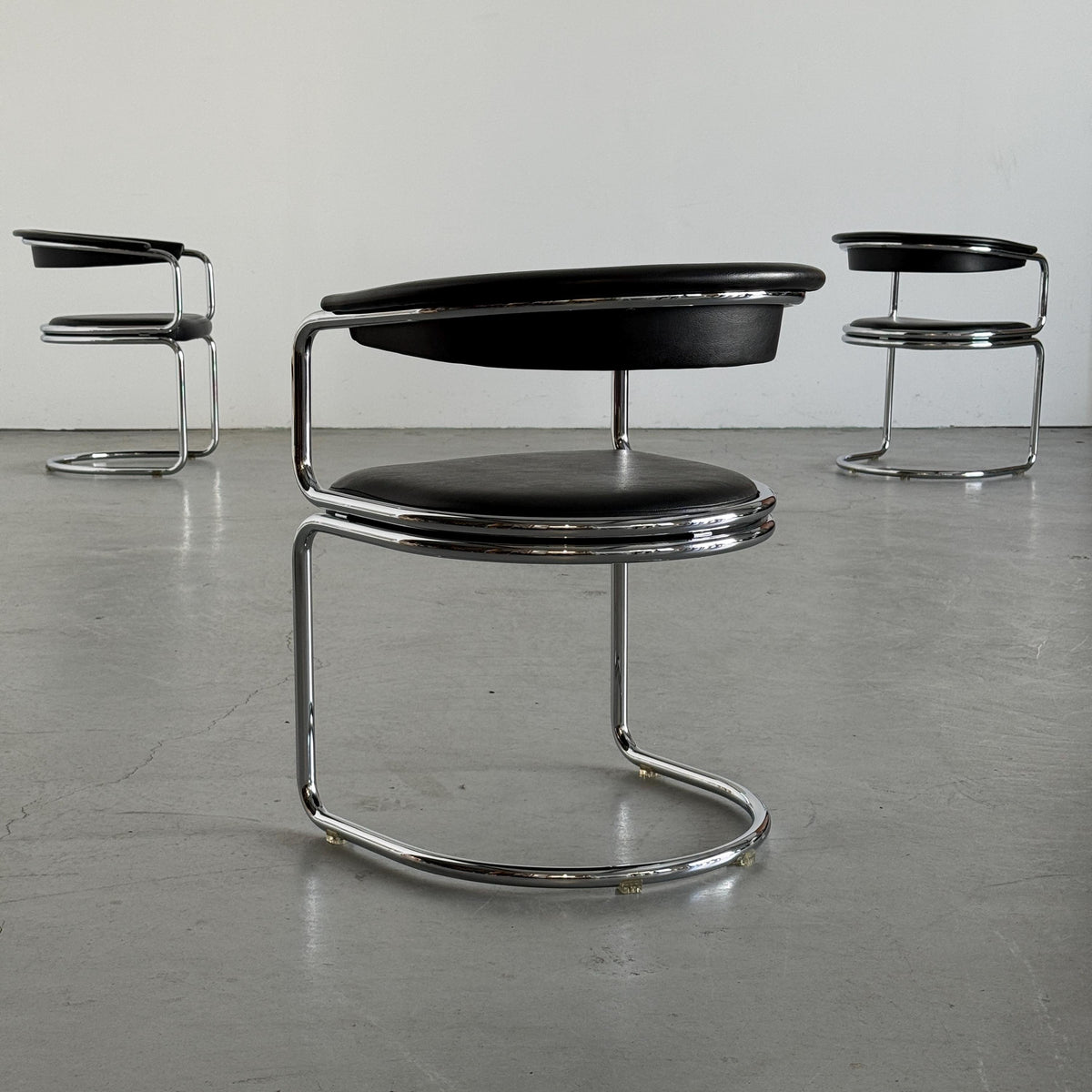 Giotto Stoppino Style Armchairs