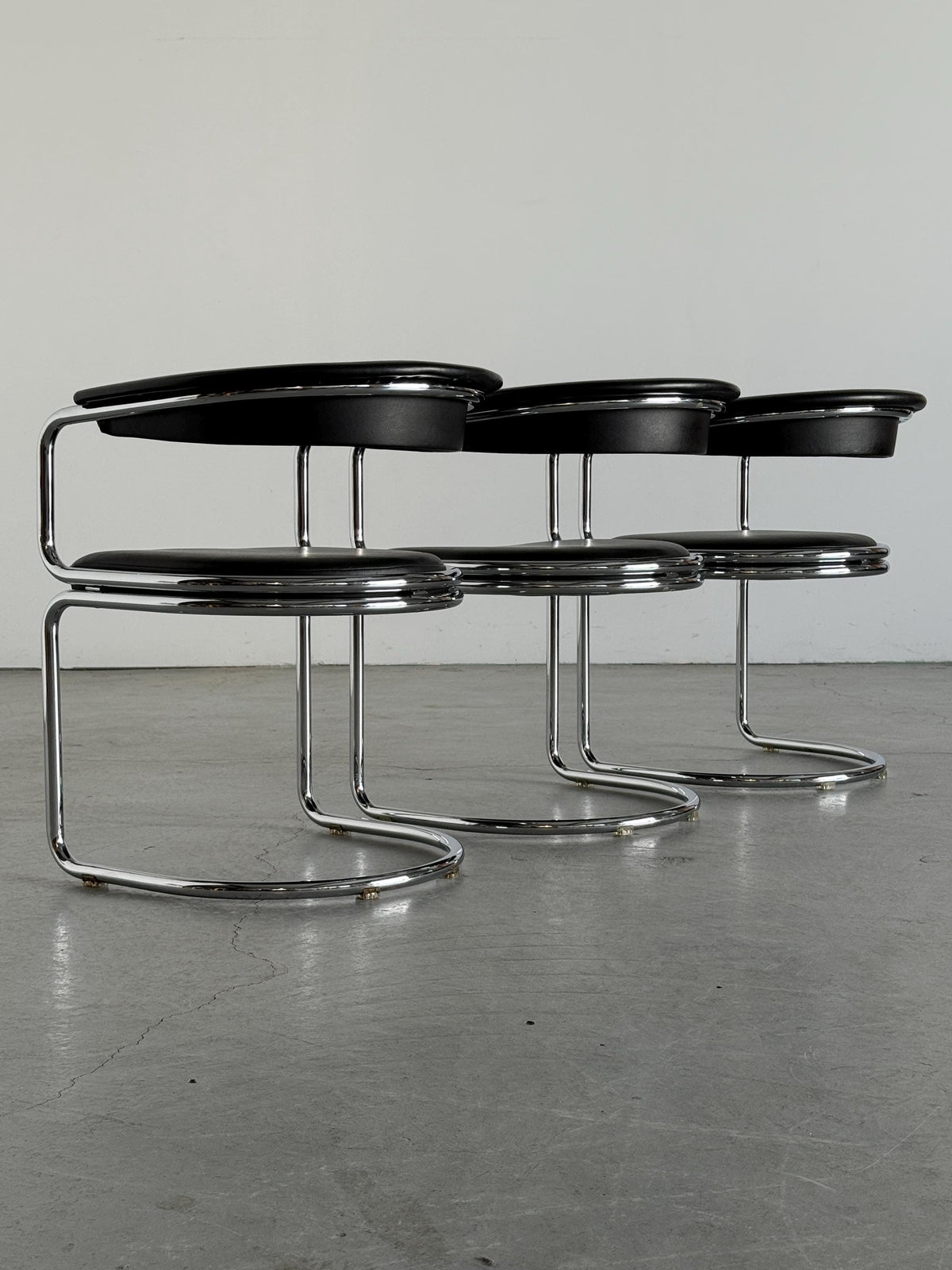 Giotto Stoppino Style Armchairs