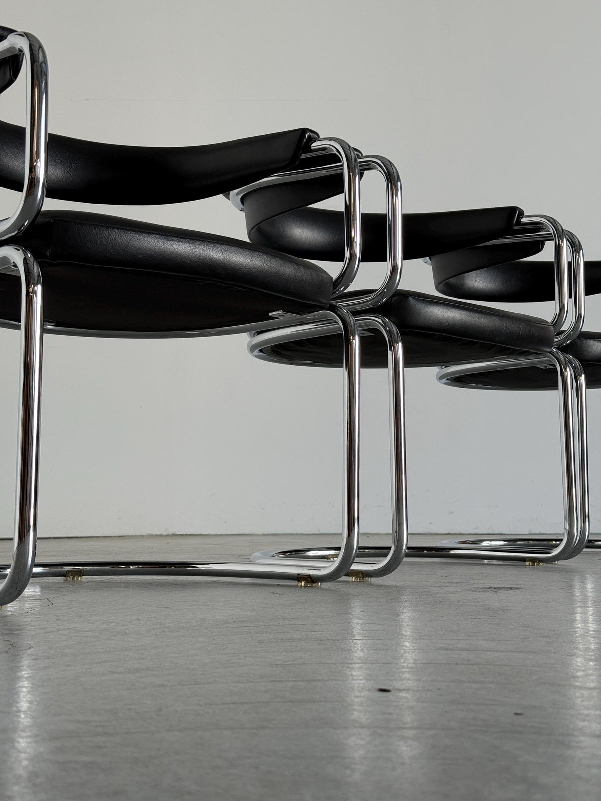 Giotto Stoppino Style Armchairs