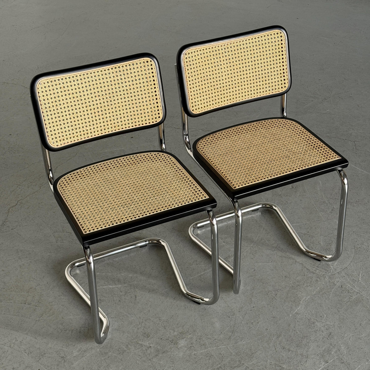 Cesca-Style Cantilever Chairs