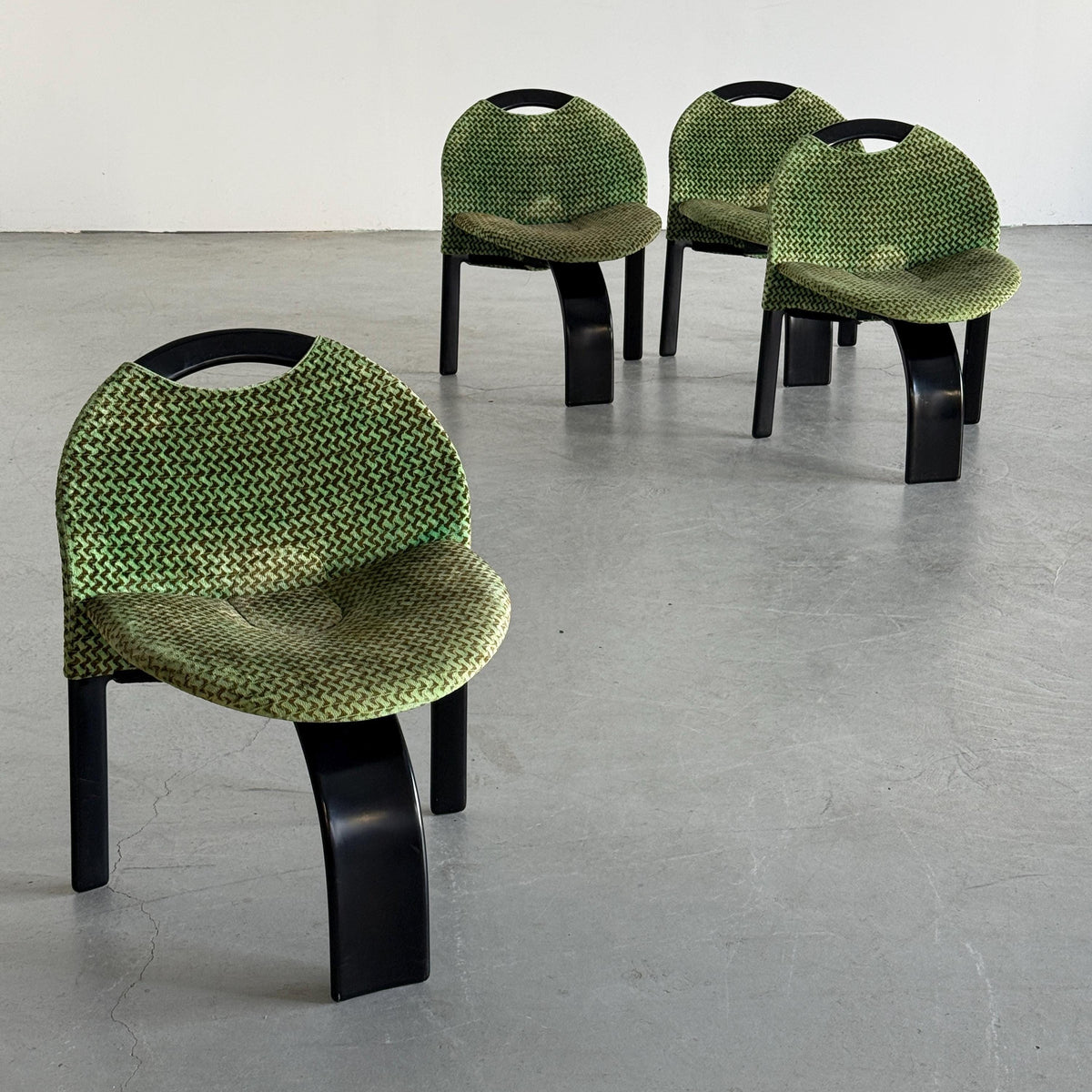 Giovanni Offredi Sail Chairs for Saporiti Italia