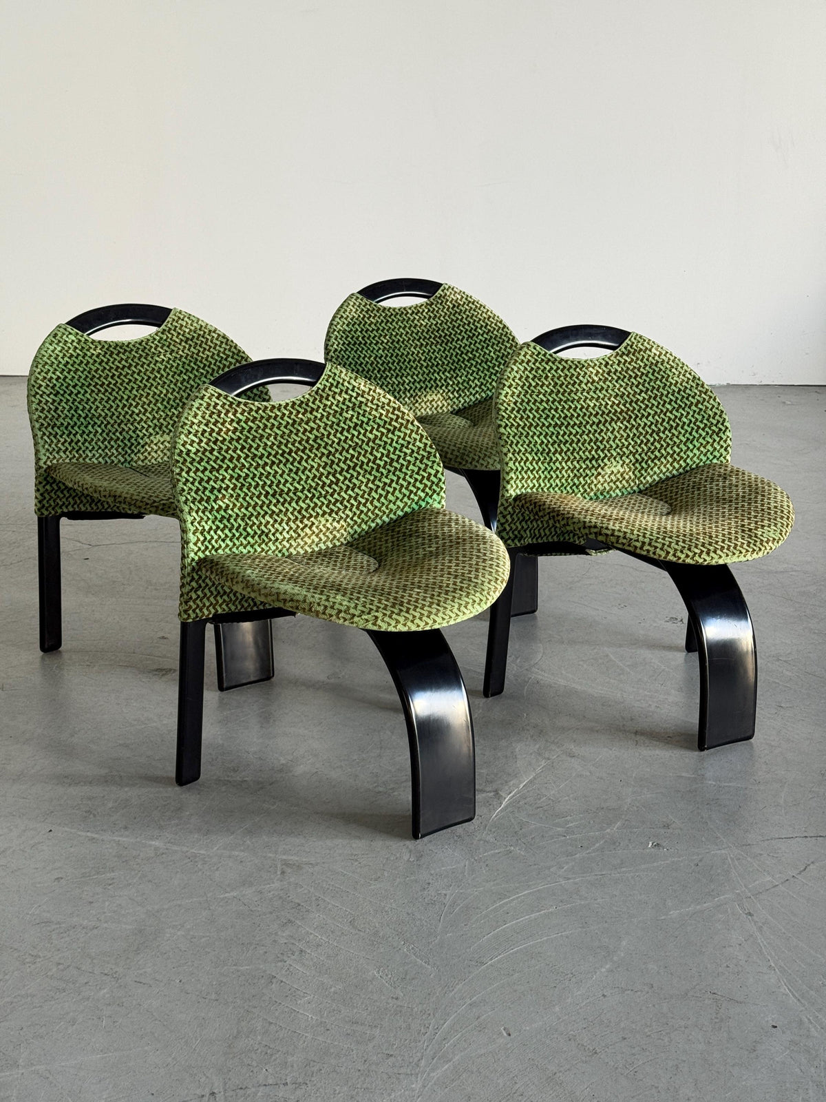 Giovanni Offredi Sail Chairs for Saporiti Italia