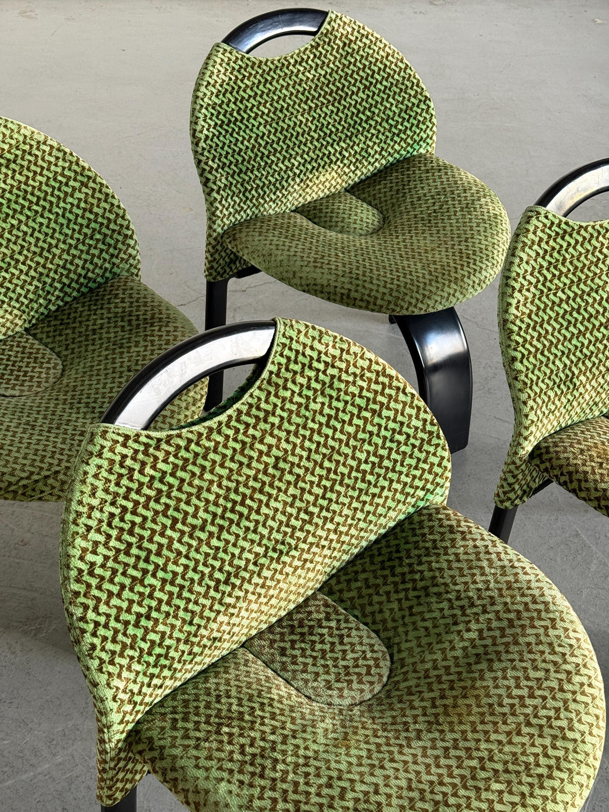 Giovanni Offredi Sail Chairs for Saporiti Italia