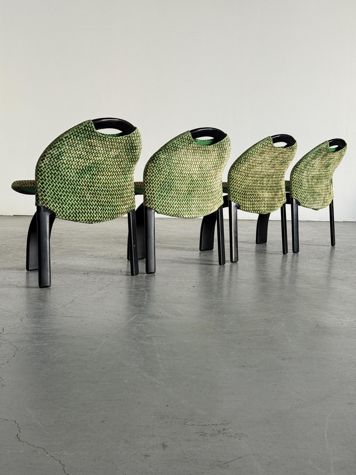 Giovanni Offredi Sail Chairs for Saporiti Italia