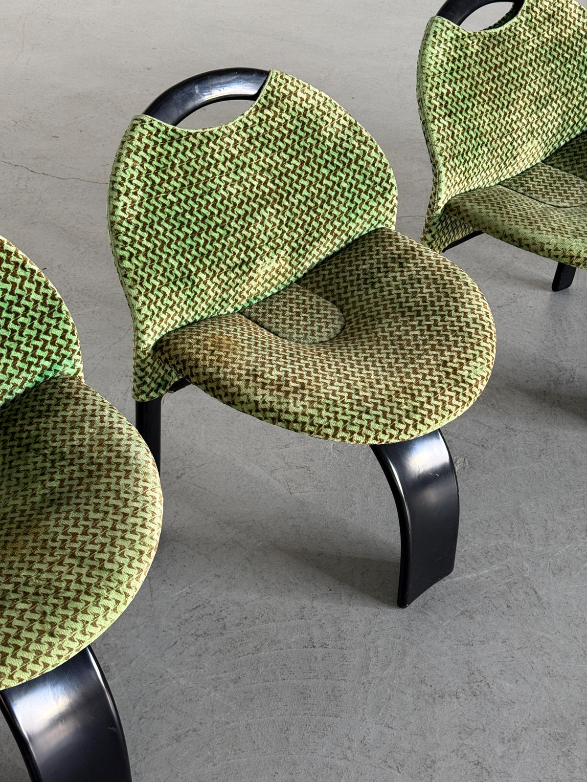 Giovanni Offredi Sail Chairs for Saporiti Italia