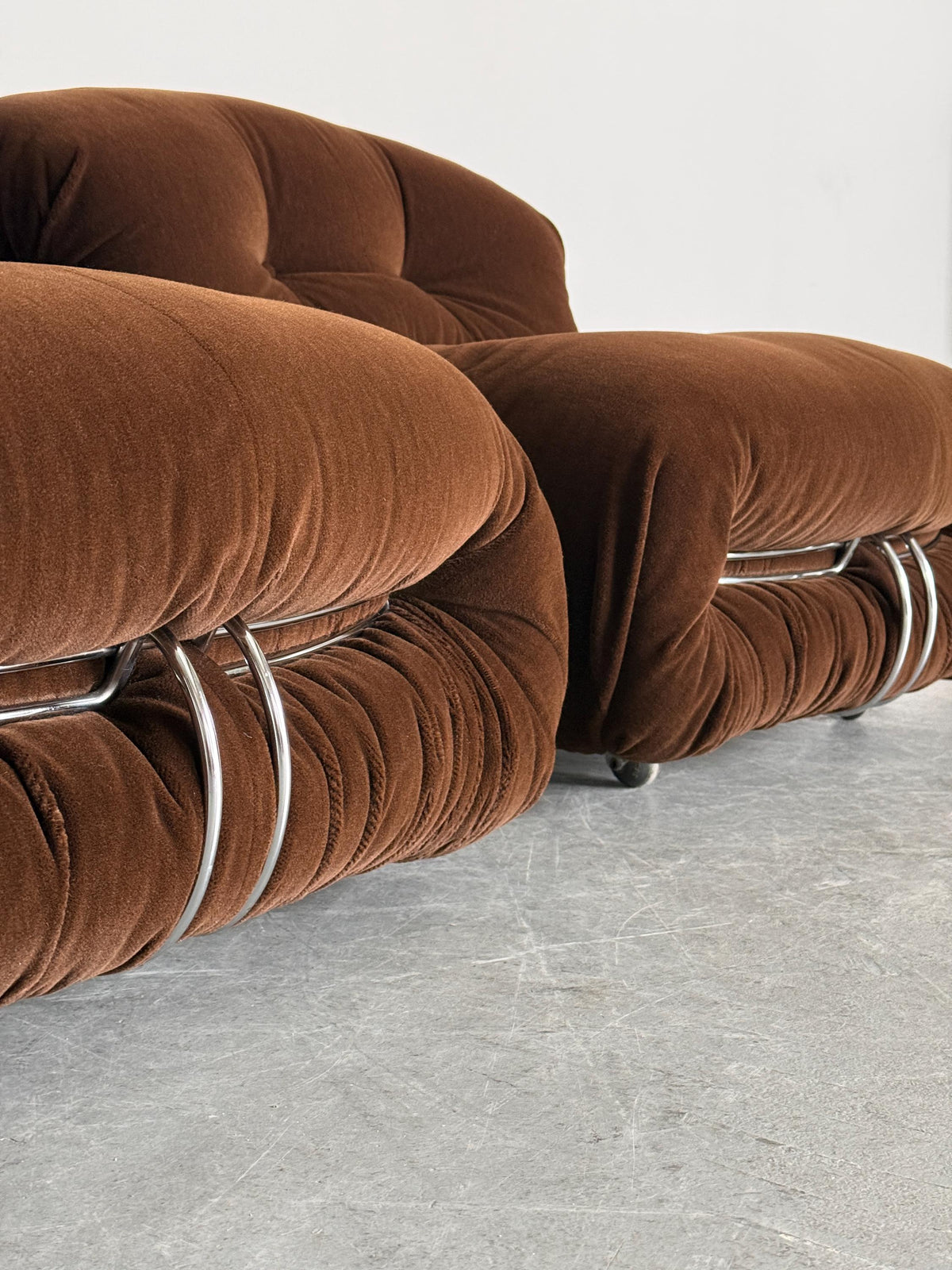 Soriana Armchairs by Afra & Tobia Scarpa for Cassina