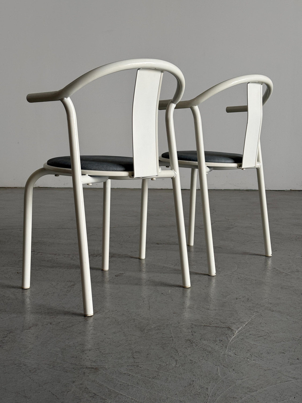 Maxmo Postmodern Metal Dining Chairs by IKEA