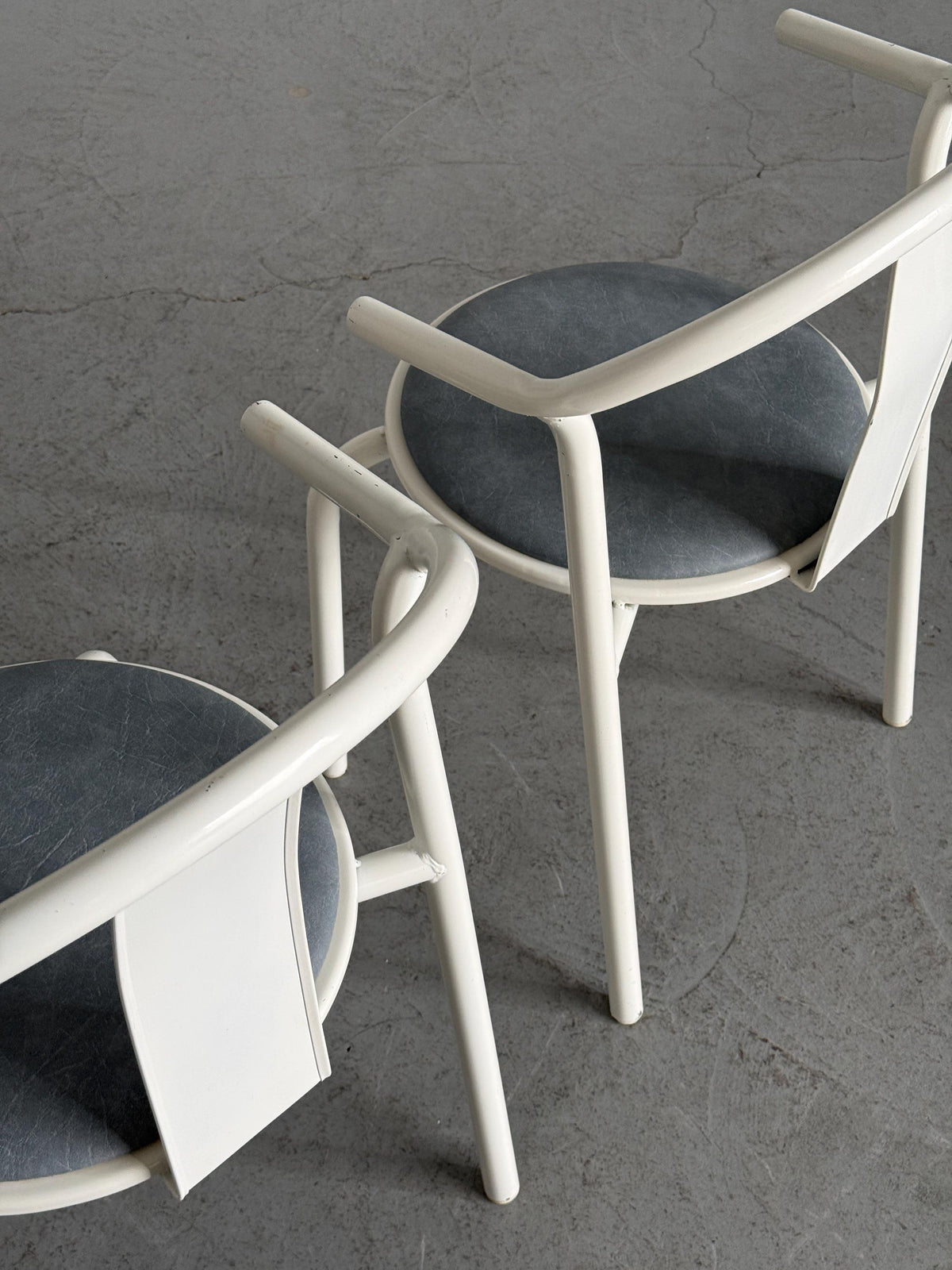 Maxmo Postmodern Metal Dining Chairs by IKEA