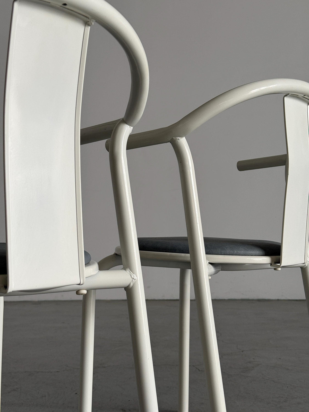 Maxmo Postmodern Metal Dining Chairs by IKEA