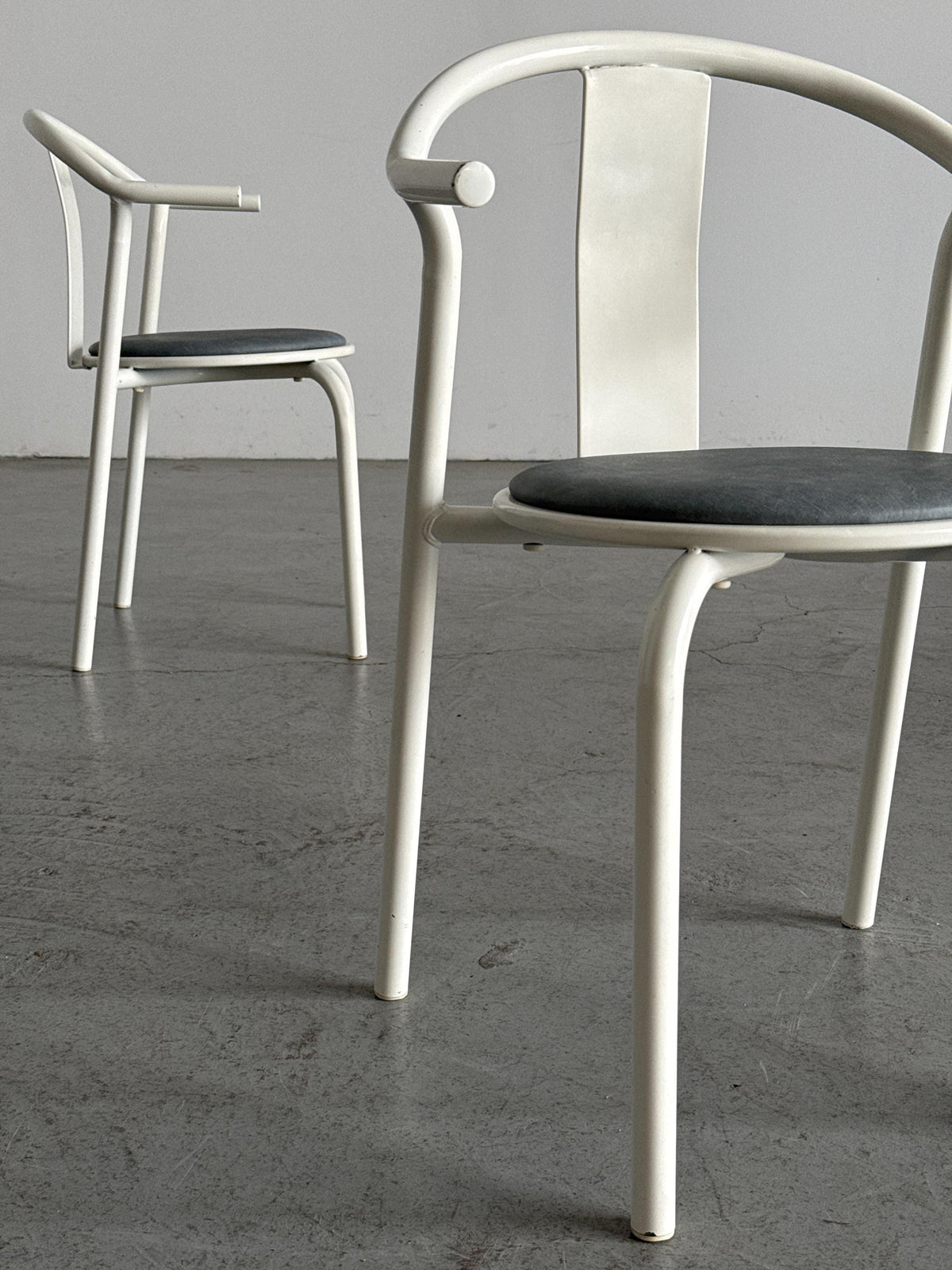 Maxmo Postmodern Metal Dining Chairs by IKEA