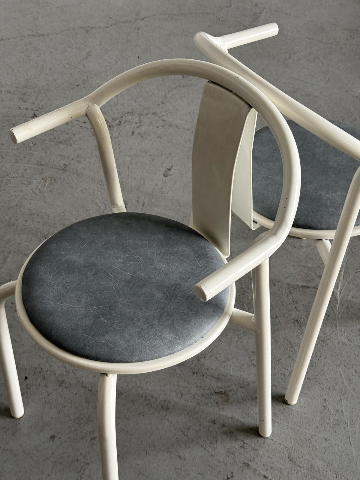 Maxmo Postmodern Metal Dining Chairs by IKEA