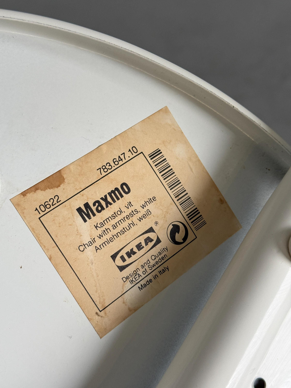 Maxmo Postmodern Metal Dining Chairs by IKEA