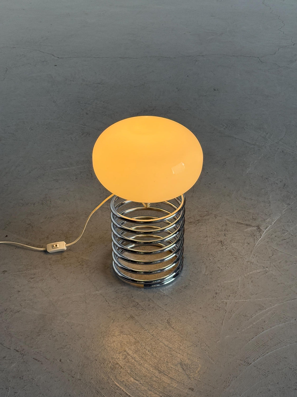 Ingo Maurer Spring Spiral Table Lamp