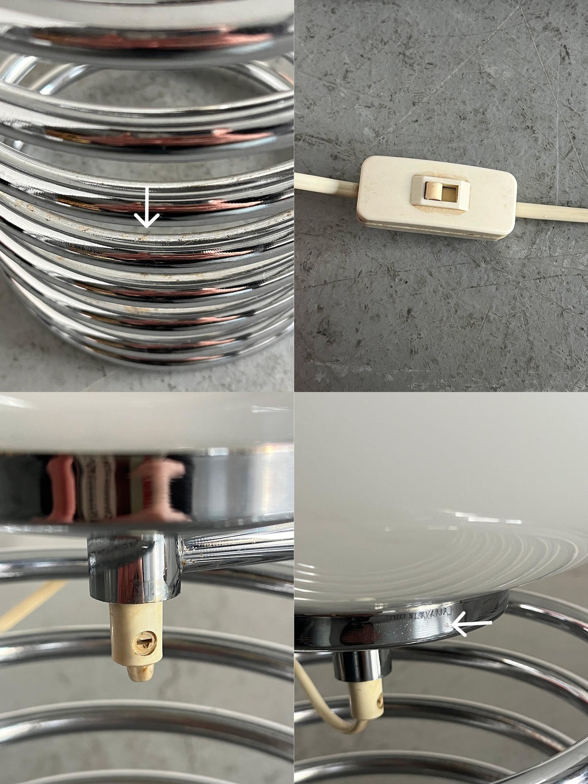 Ingo Maurer Spring Spiral Table Lamp