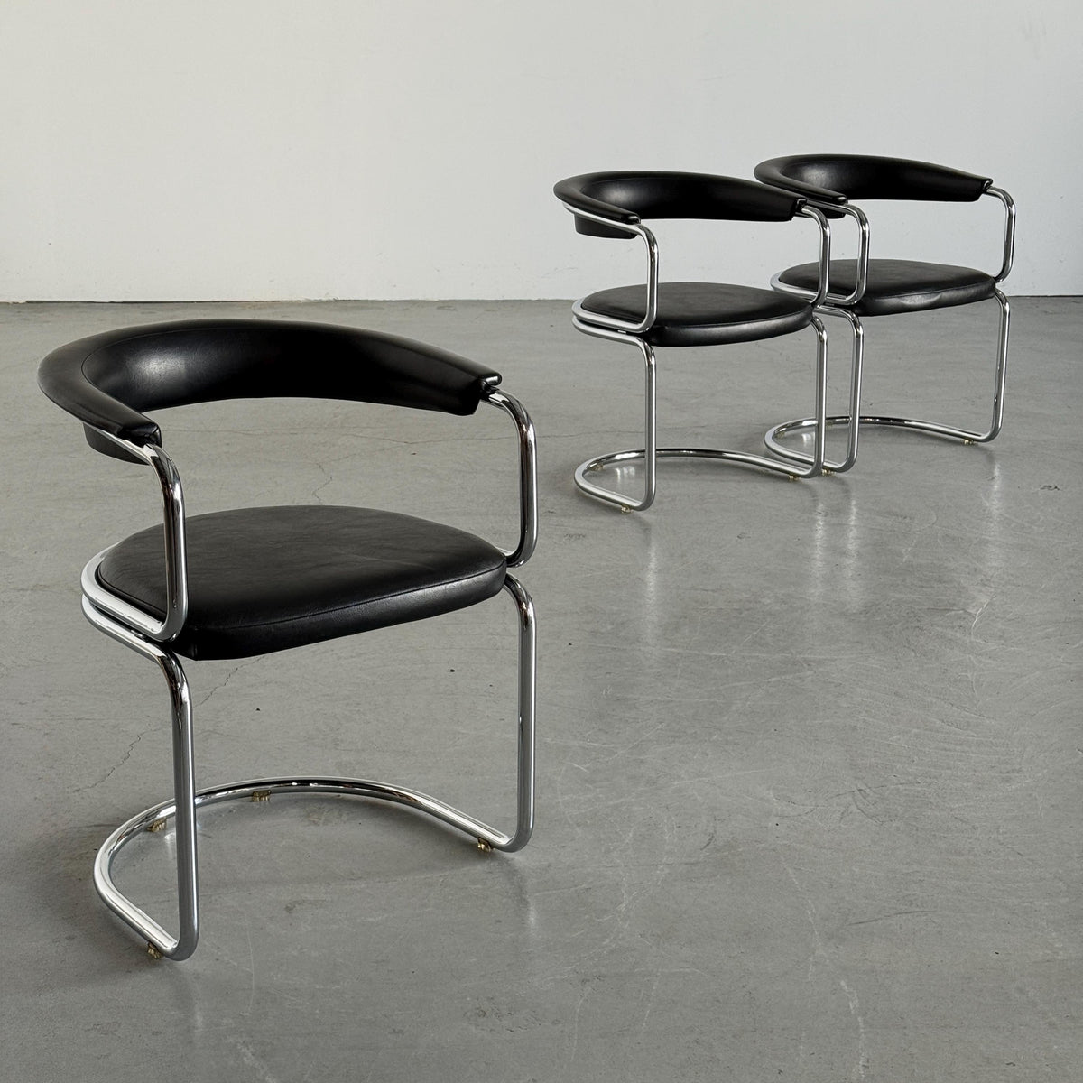 Giotto Stoppino Style Armchairs