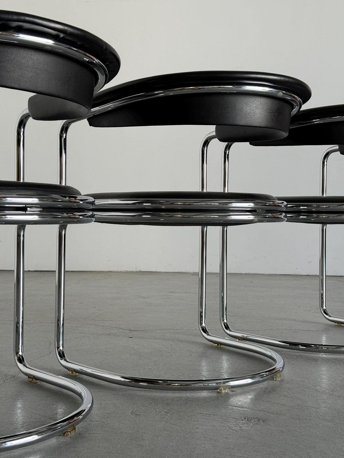 Giotto Stoppino Style Armchairs
