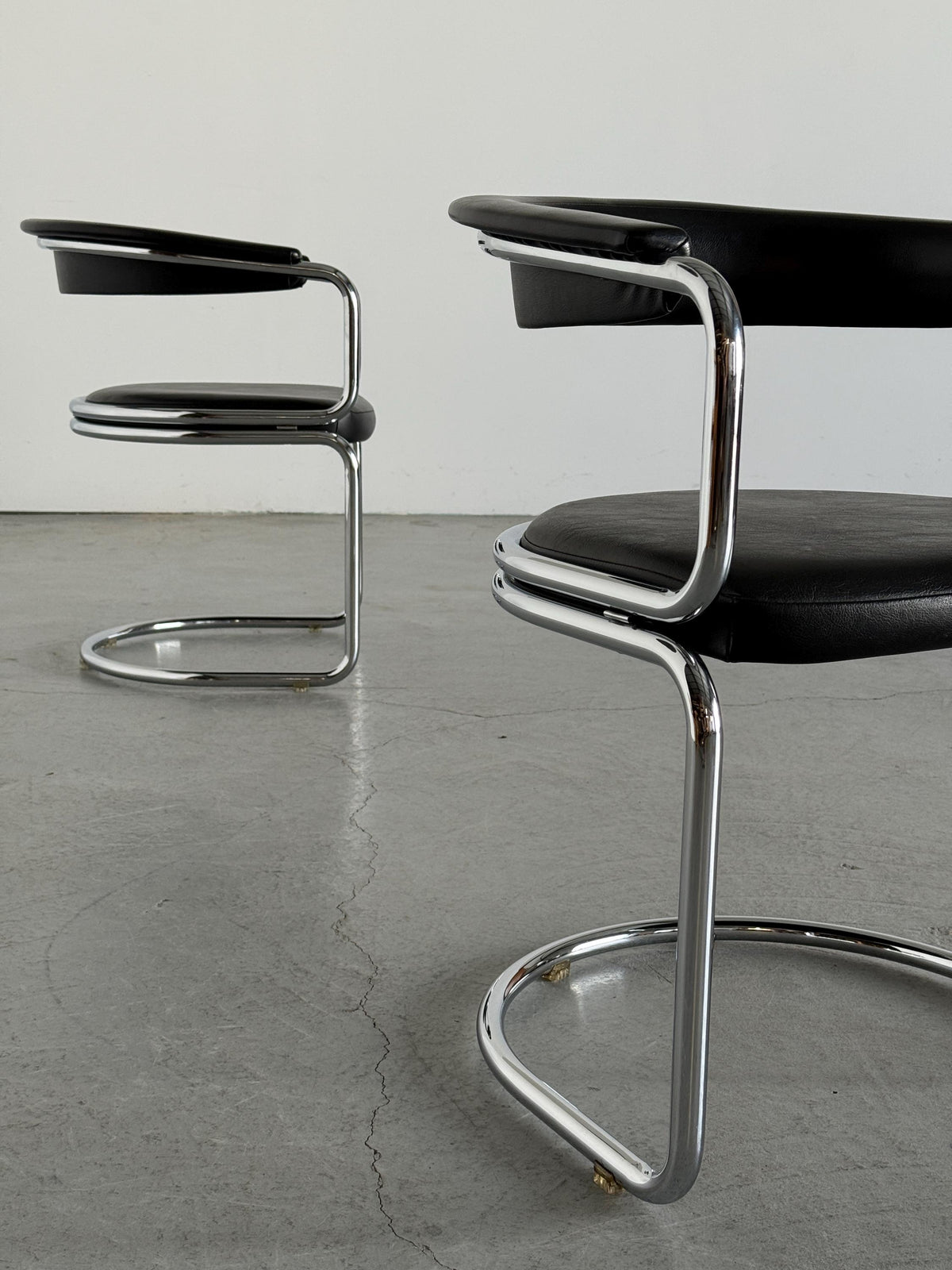 Giotto Stoppino Style Armchairs