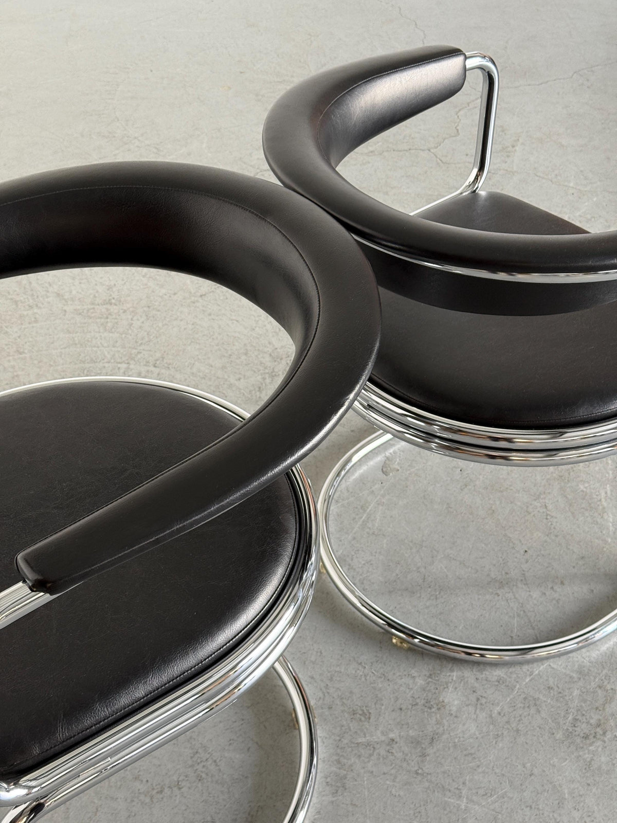 Giotto Stoppino Style Armchairs