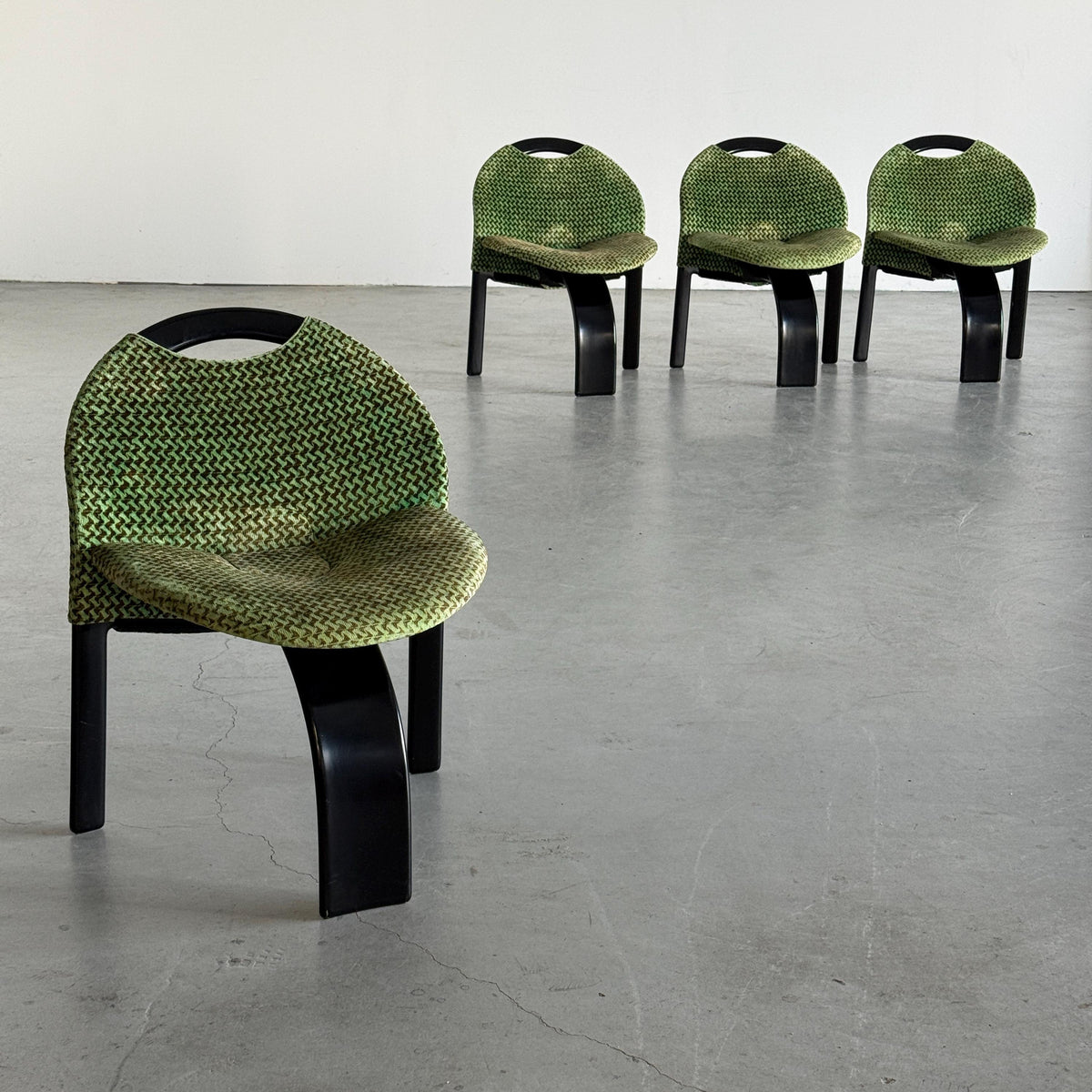 Giovanni Offredi Sail Chairs for Saporiti Italia