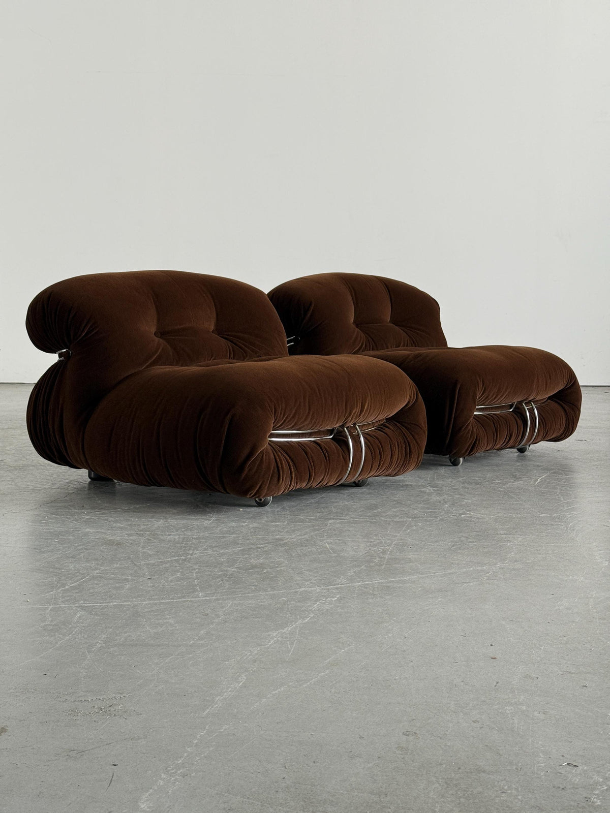 Soriana Armchairs by Afra & Tobia Scarpa for Cassina
