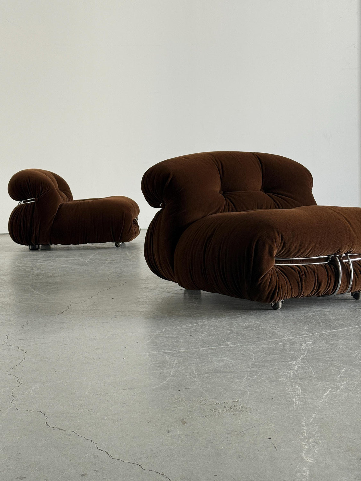 Soriana Armchairs by Afra & Tobia Scarpa for Cassina
