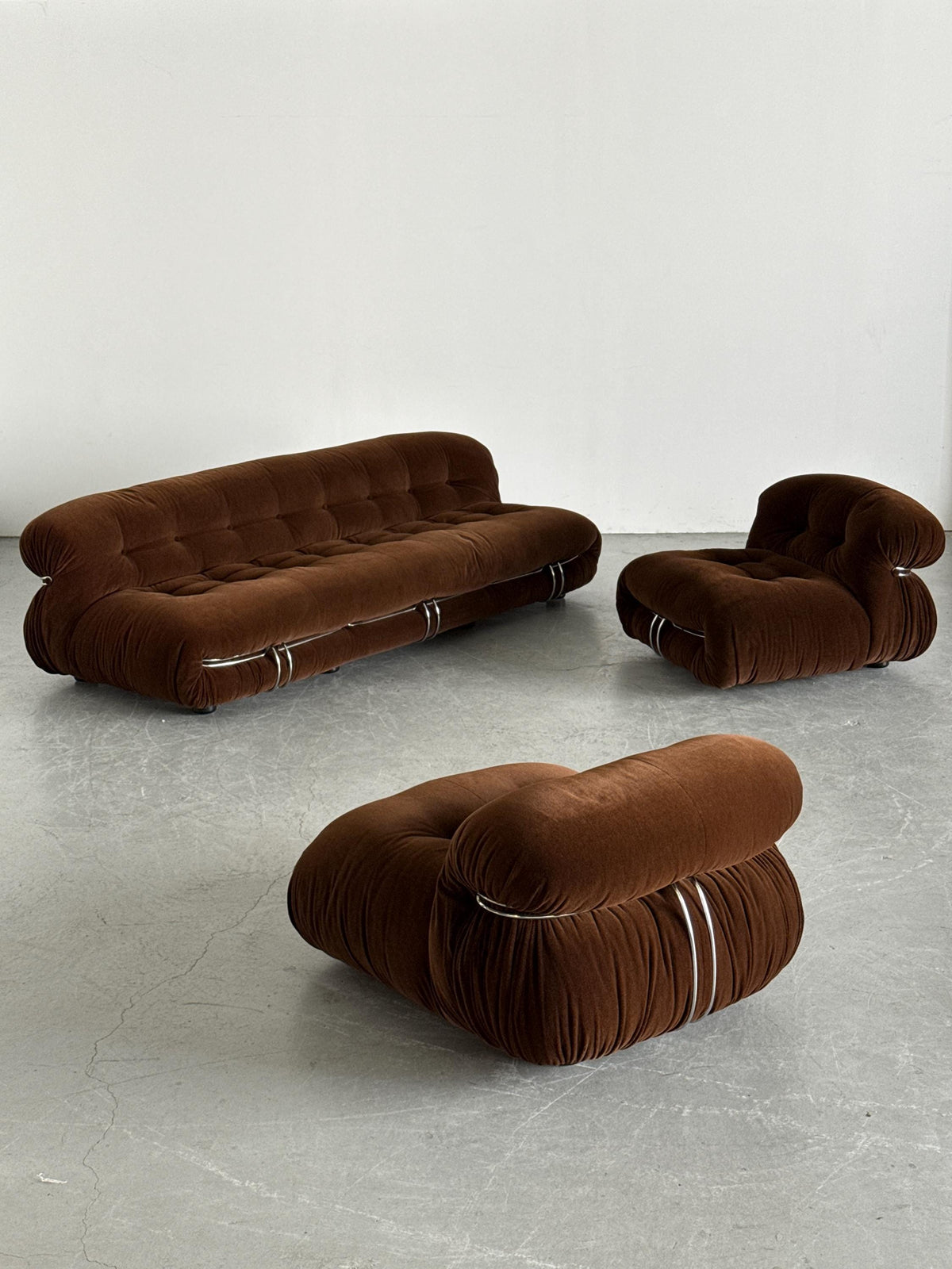 Soriana Armchairs by Afra & Tobia Scarpa for Cassina