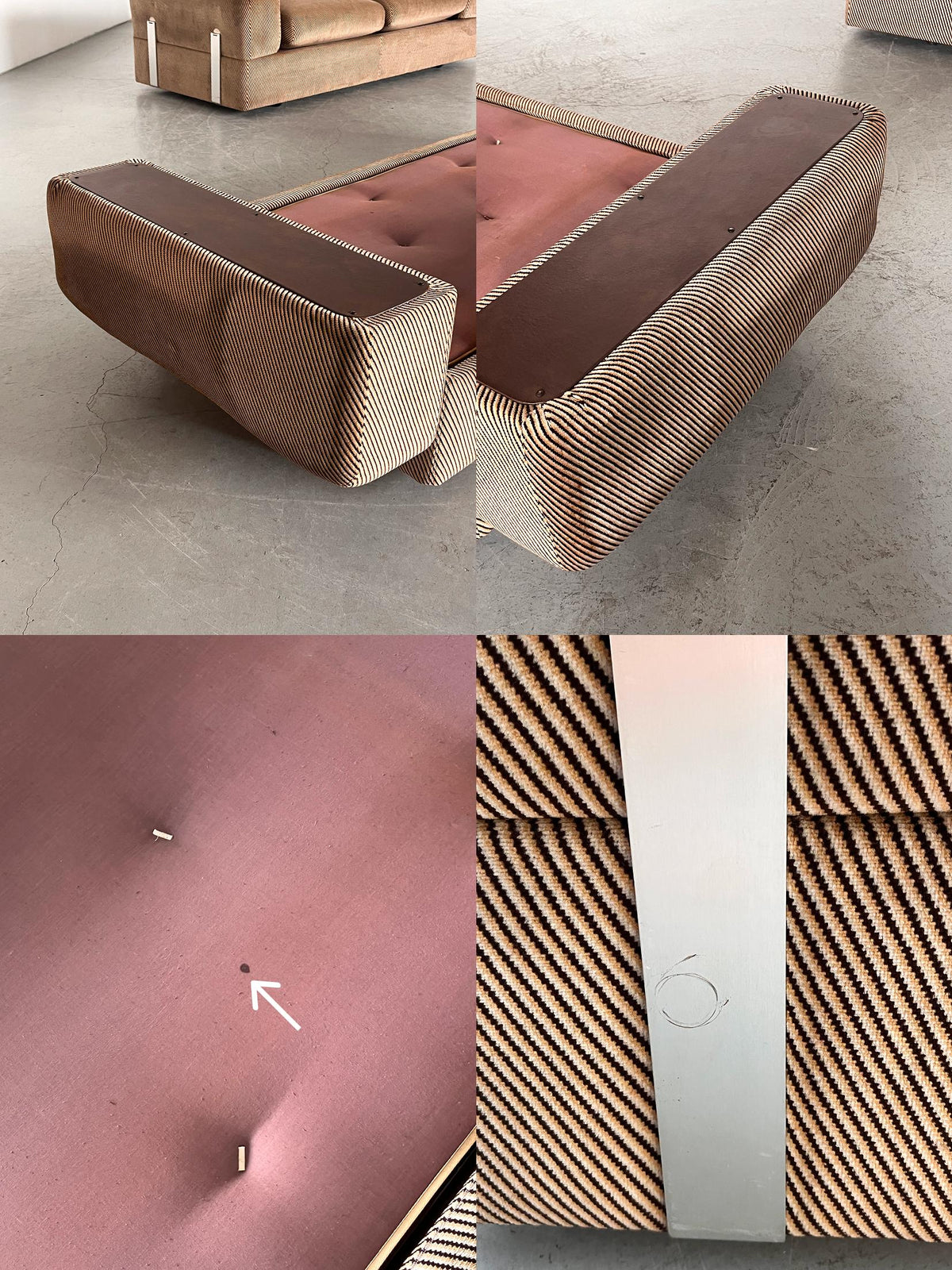 Tito Agnoli Model 711 Daybed Sofa for Cinova