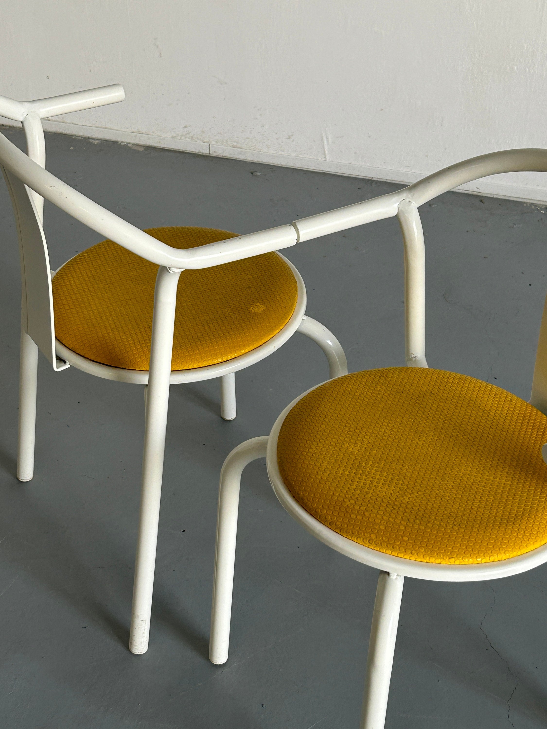 Pair of Vintage Ikea Postmodern Memphis MAXMO Chairs, 1980s