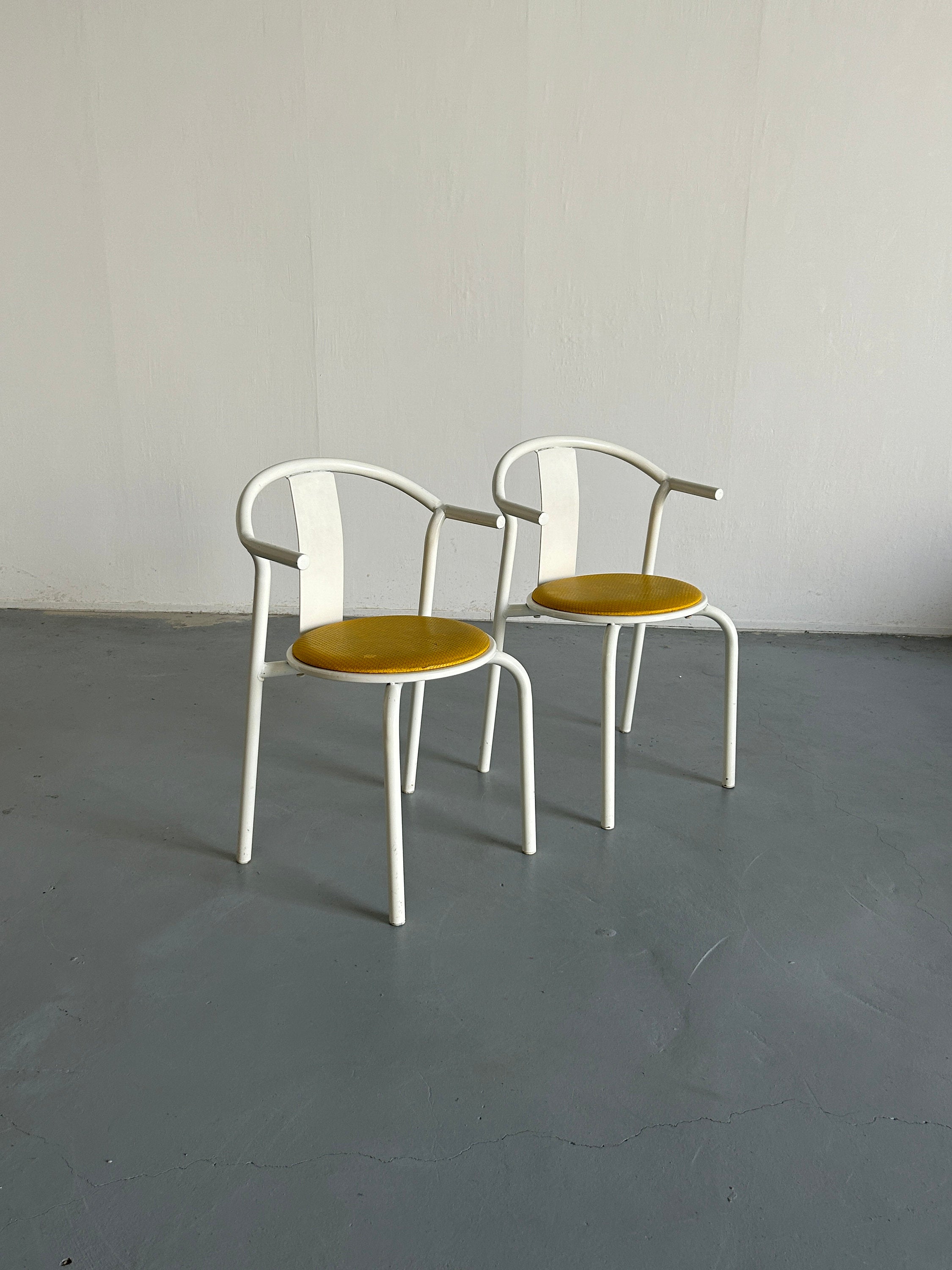 Pair of Vintage Ikea Postmodern Memphis MAXMO Chairs, 1980s