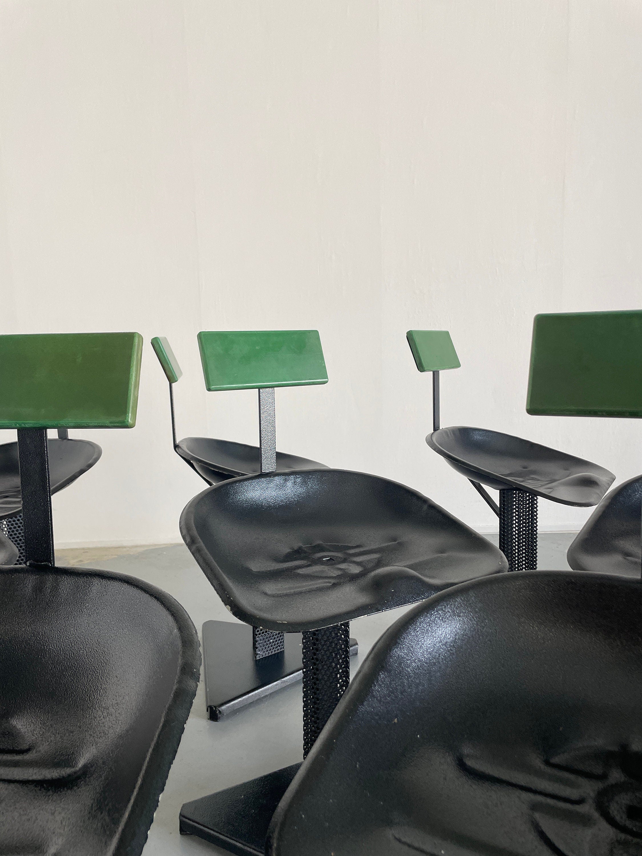Italian Memphis Accent Chairs, 1980s