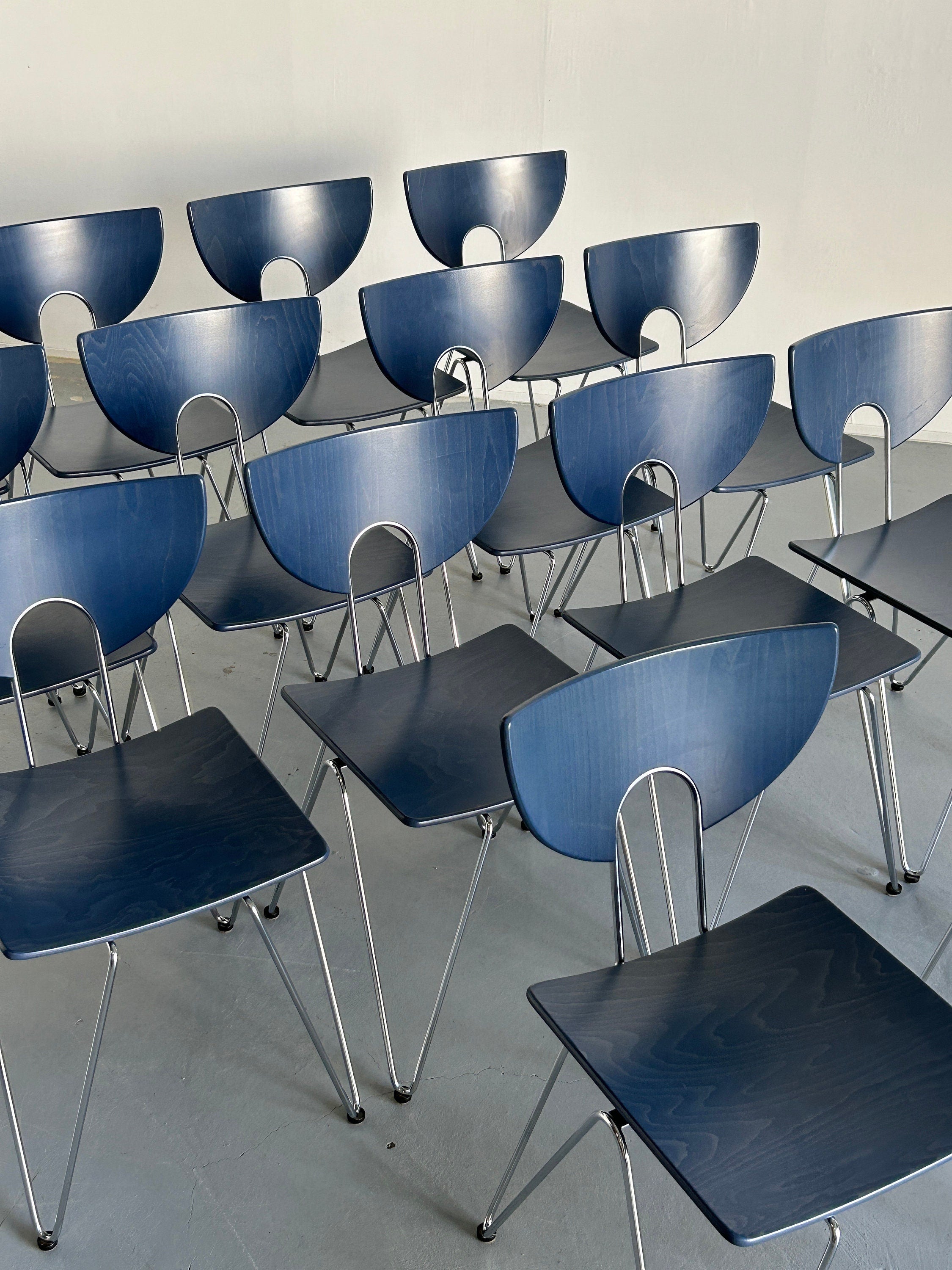 Mikado Dining Chairs By Kusch & Co, 1980s West Germany