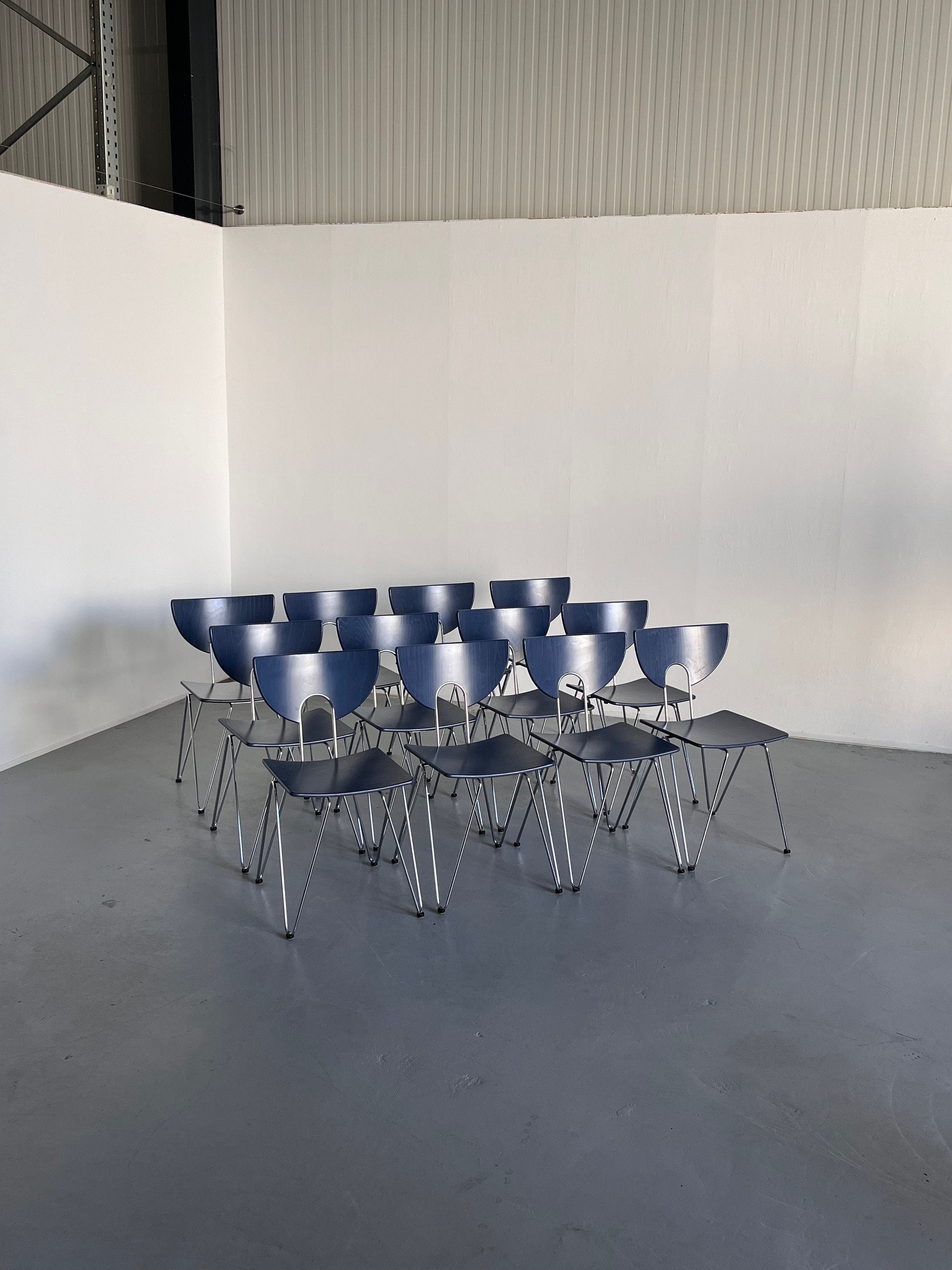 Mikado Dining Chairs By Kusch & Co, 1980s West Germany