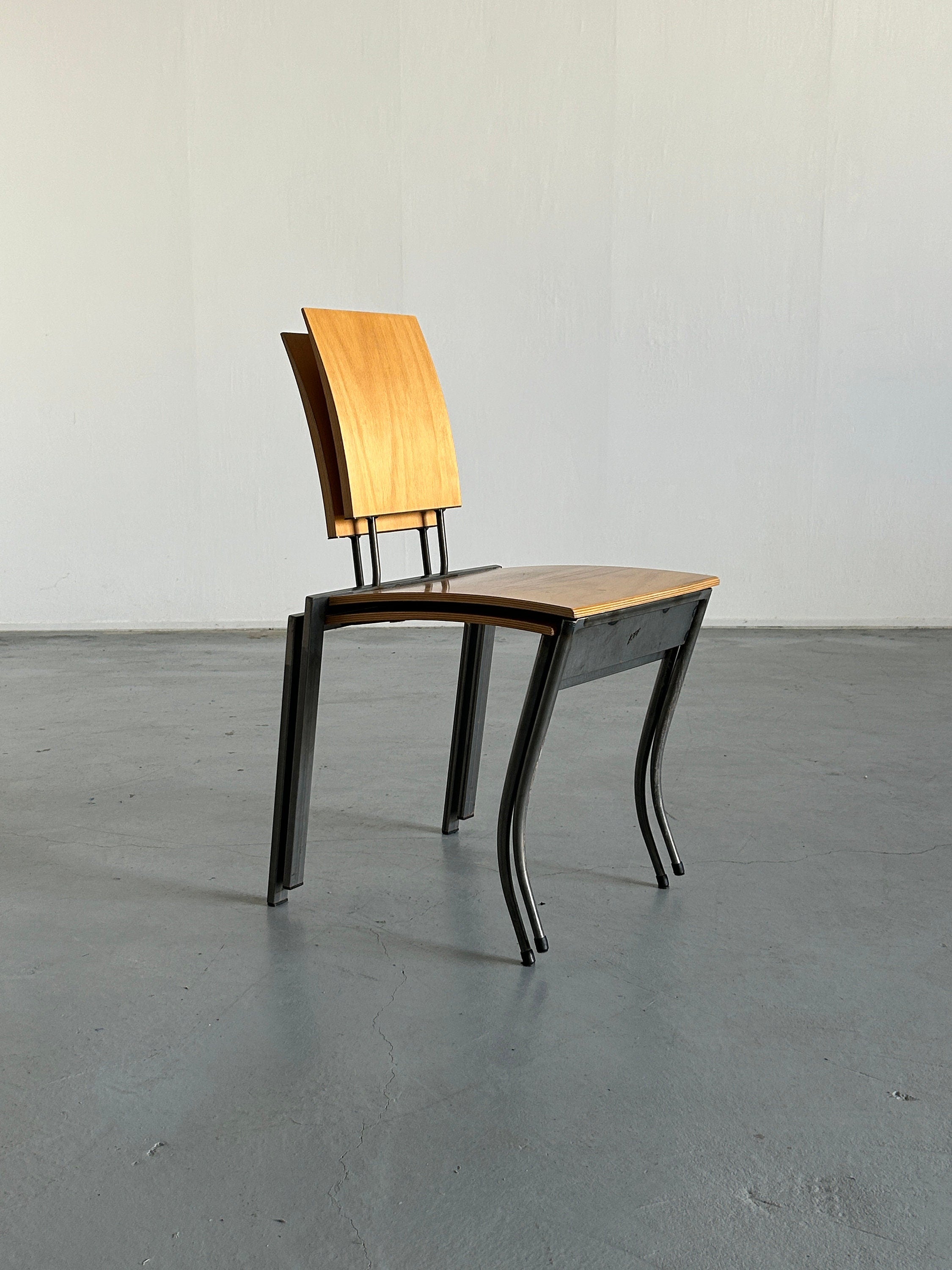 Sculptural Memphis Chairs by Karl Friedrich Förster for KFF, 1980s Germany