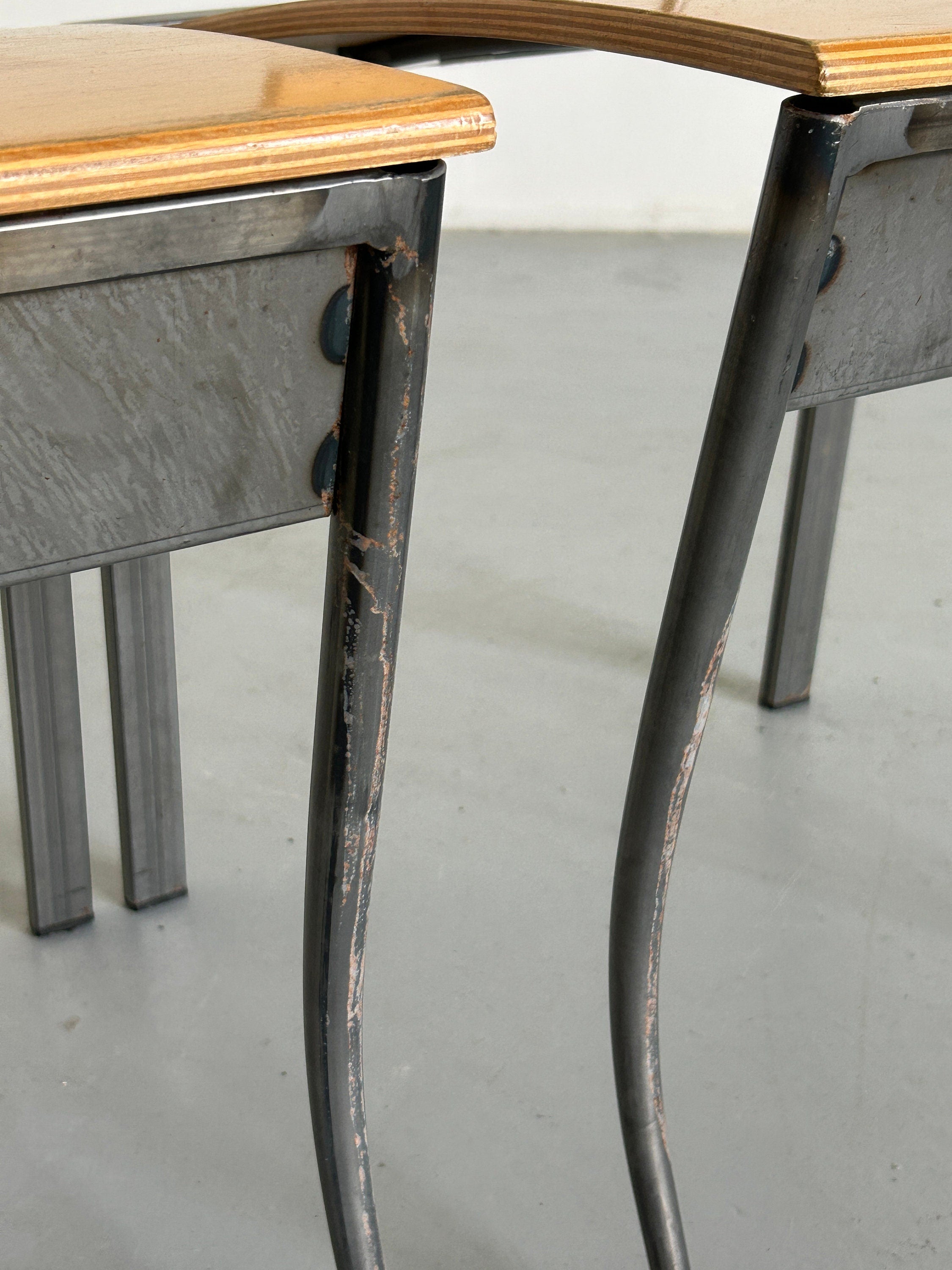 Sculptural Memphis Chairs by Karl Friedrich Förster for KFF, 1980s Germany