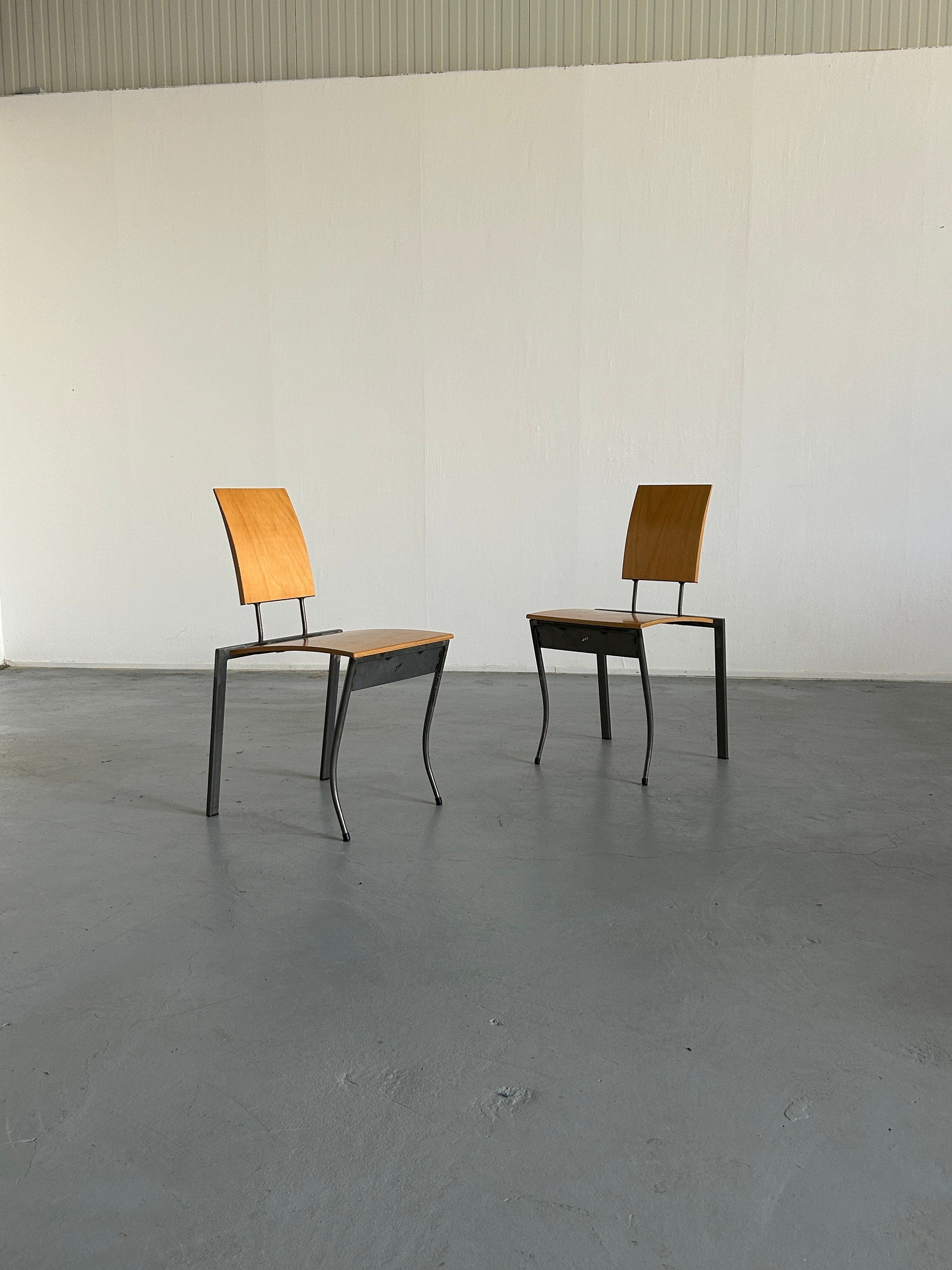 Sculptural Memphis Chairs by Karl Friedrich Förster for KFF, 1980s Germany