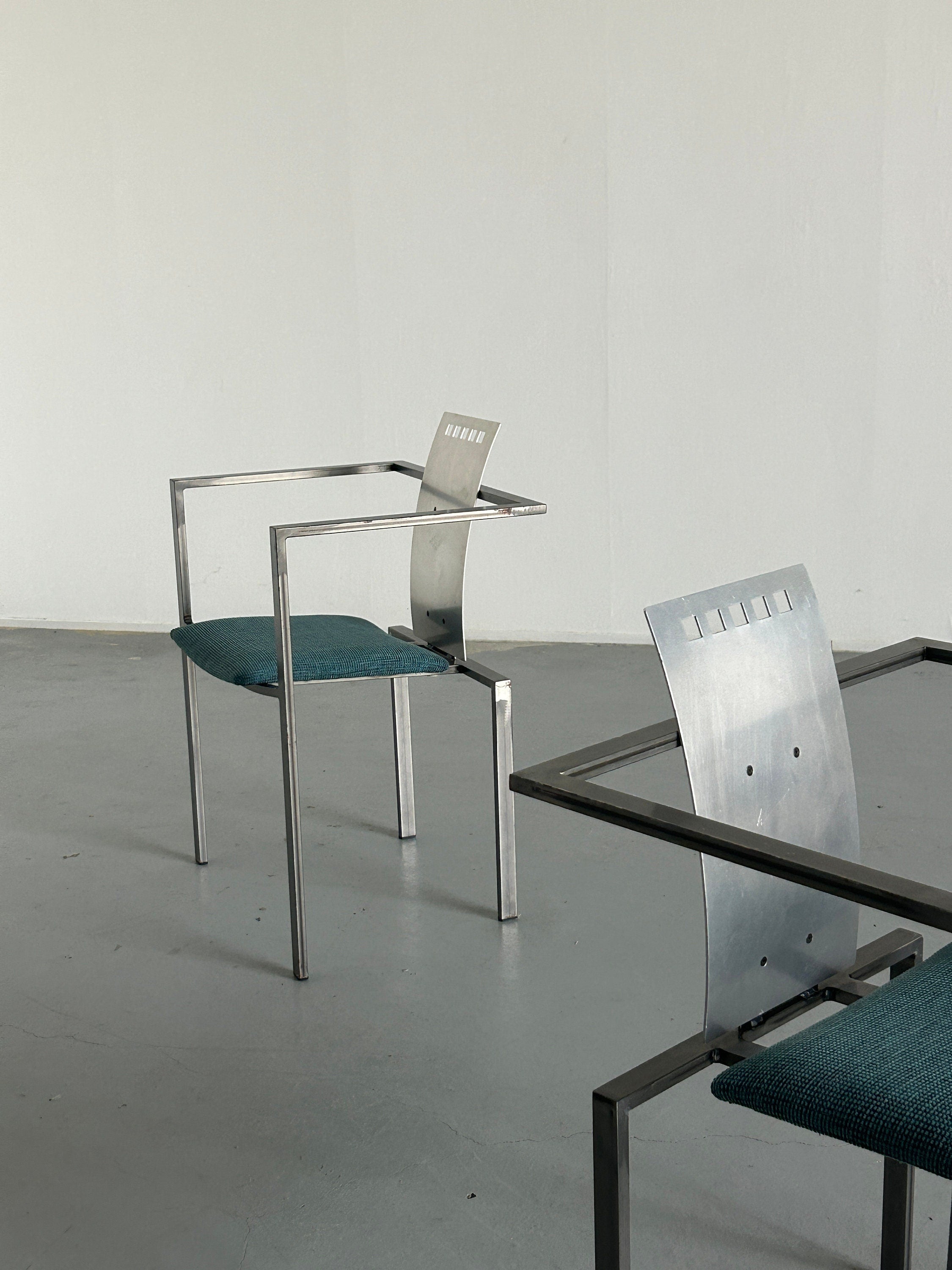 Chairs by Karl Friedrich Foerster for KFF, 1980s Germany, Industrial Design