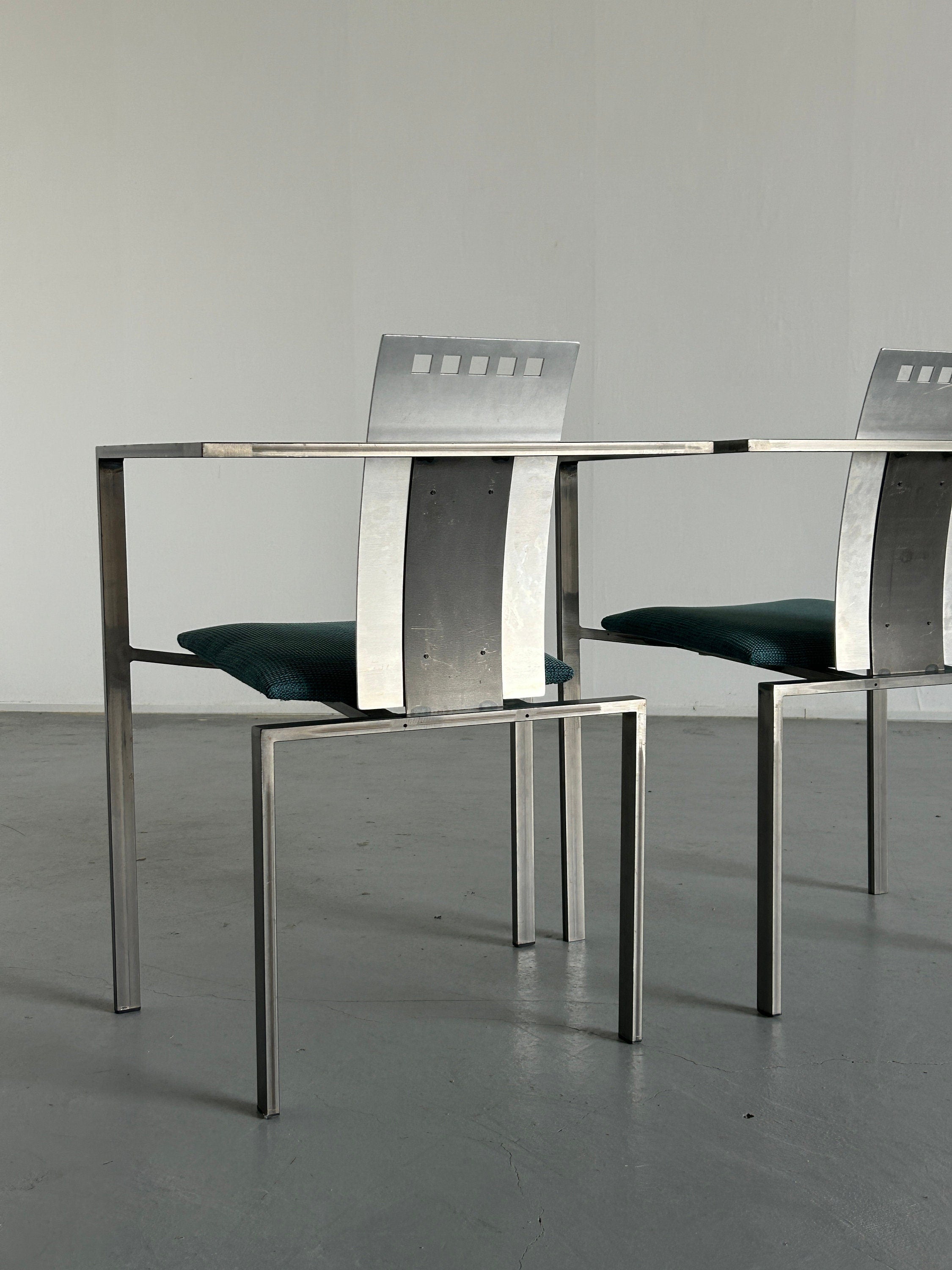 Chairs by Karl Friedrich Foerster for KFF, 1980s Germany, Industrial Design