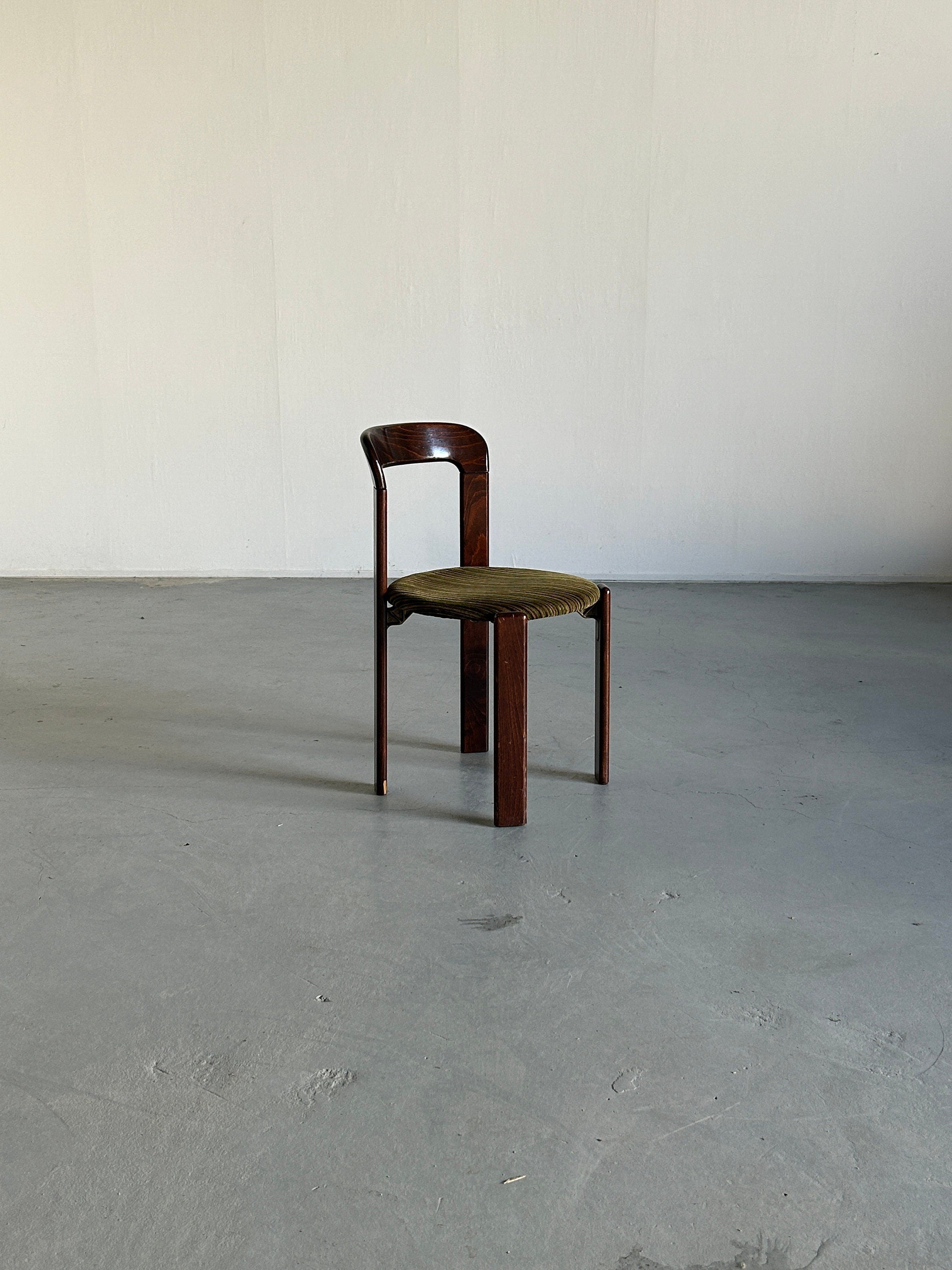 Vintage Bruno Rey Stackable Mid-Century Modern Dining Chair for Kusch & Co, 1980s Germany