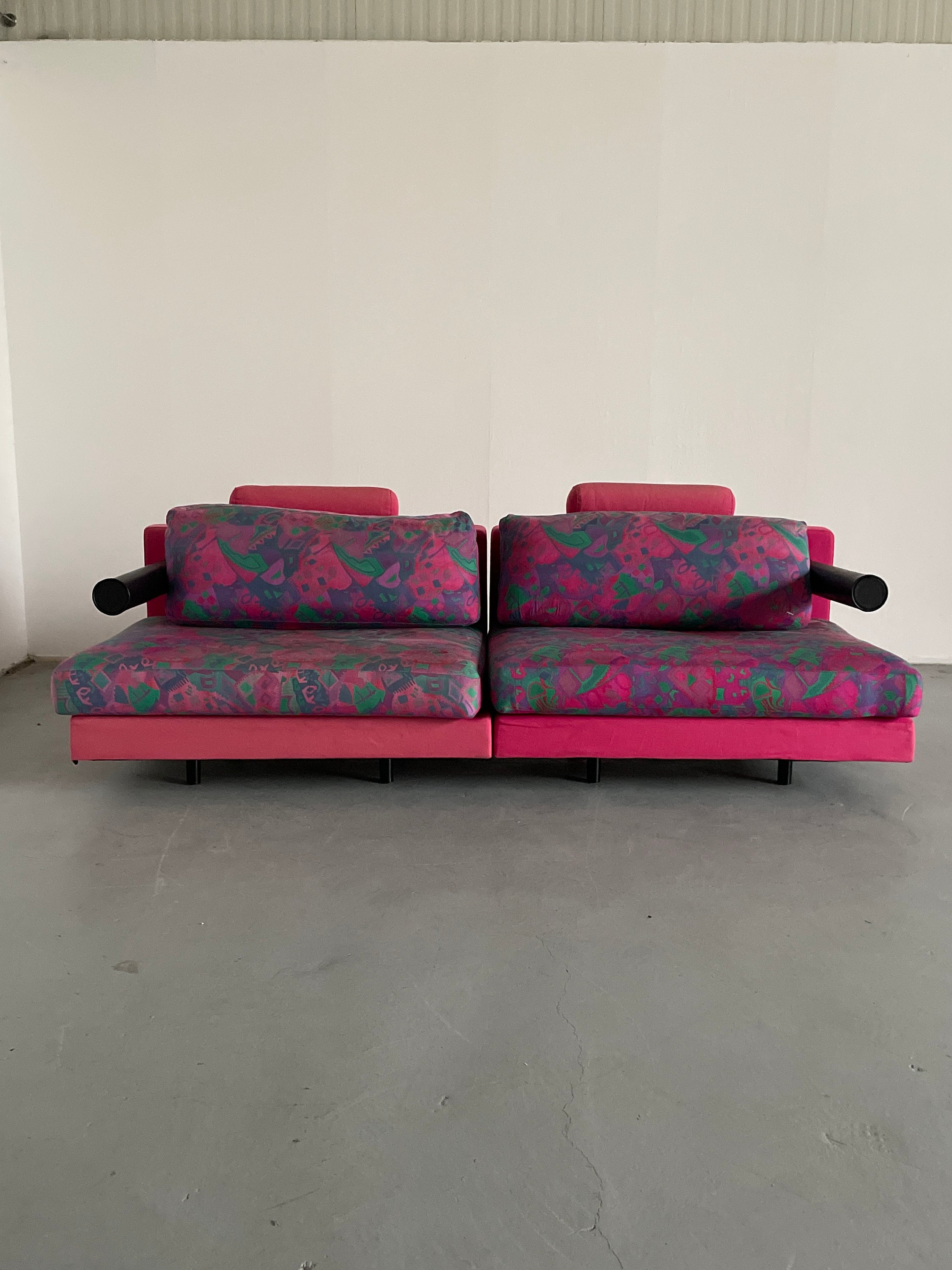 Postmodern 'Sity' Modular Sectional Sofa, Antonio Citterio for B&B Italia, 1972