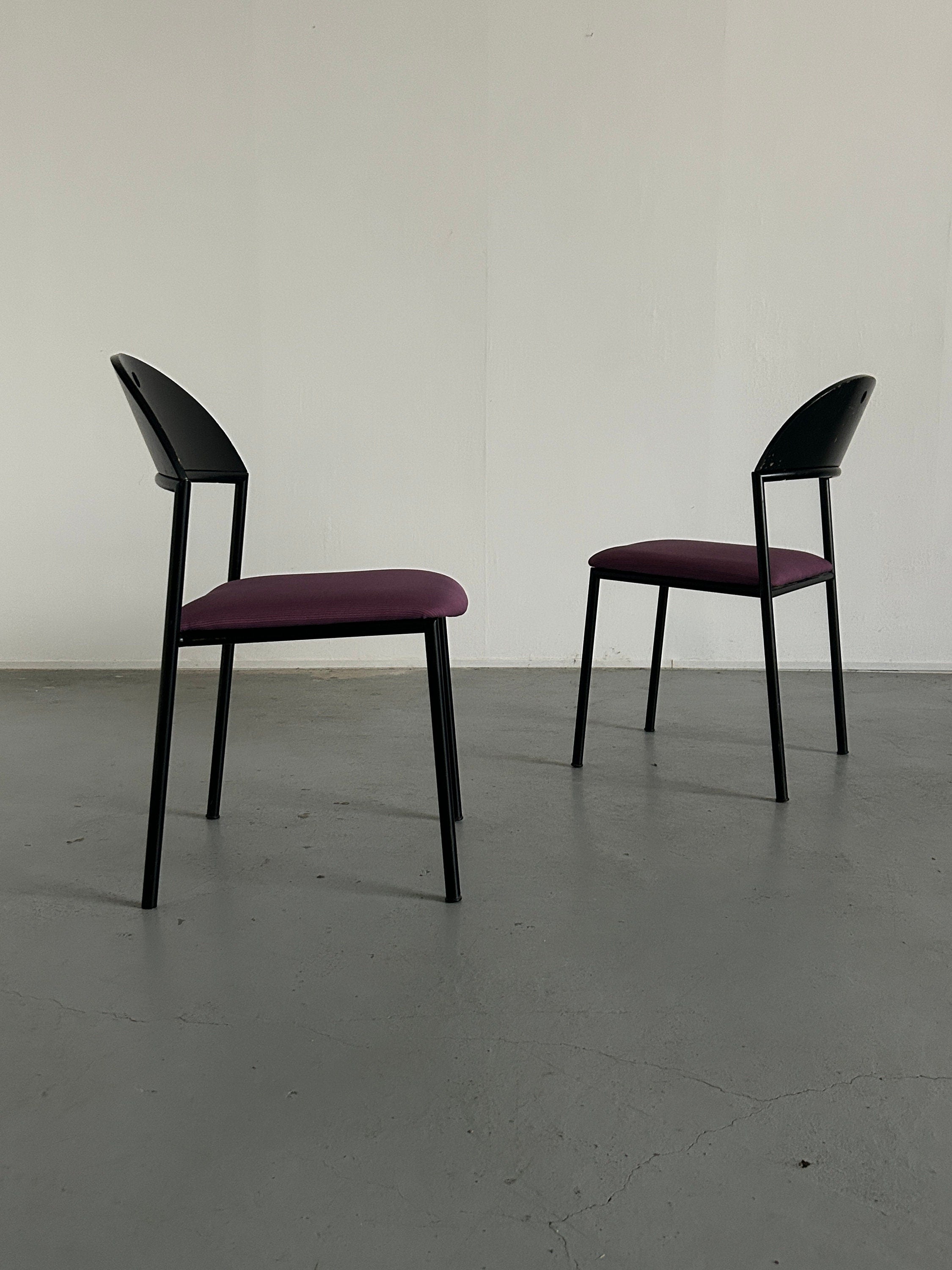 Postmodern 'Thesis' Visitor Chairs by Wiesner Hager, 1990s