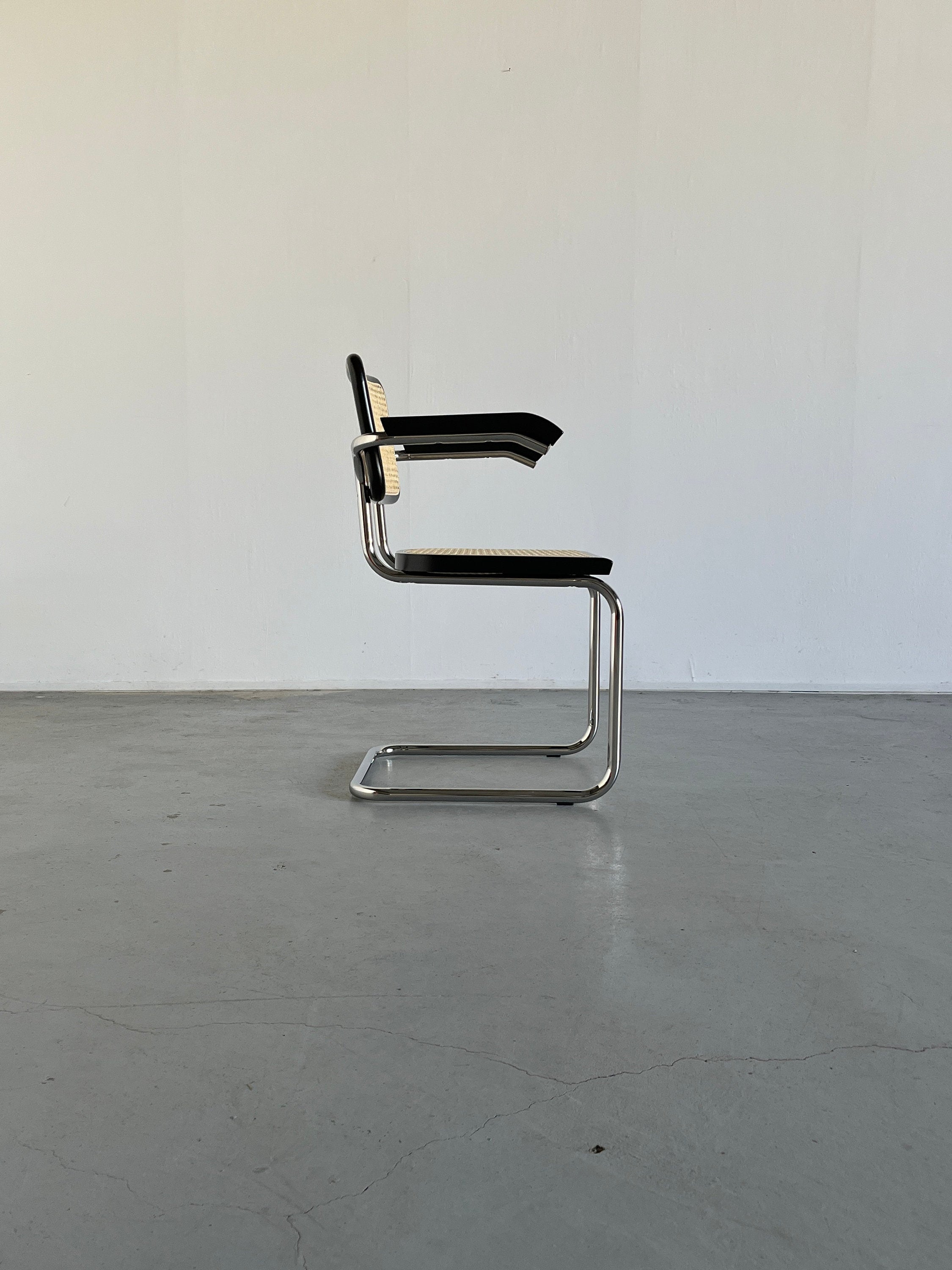 Marcel Breuer B64 Design Cantilever Chair, 2000s Italy