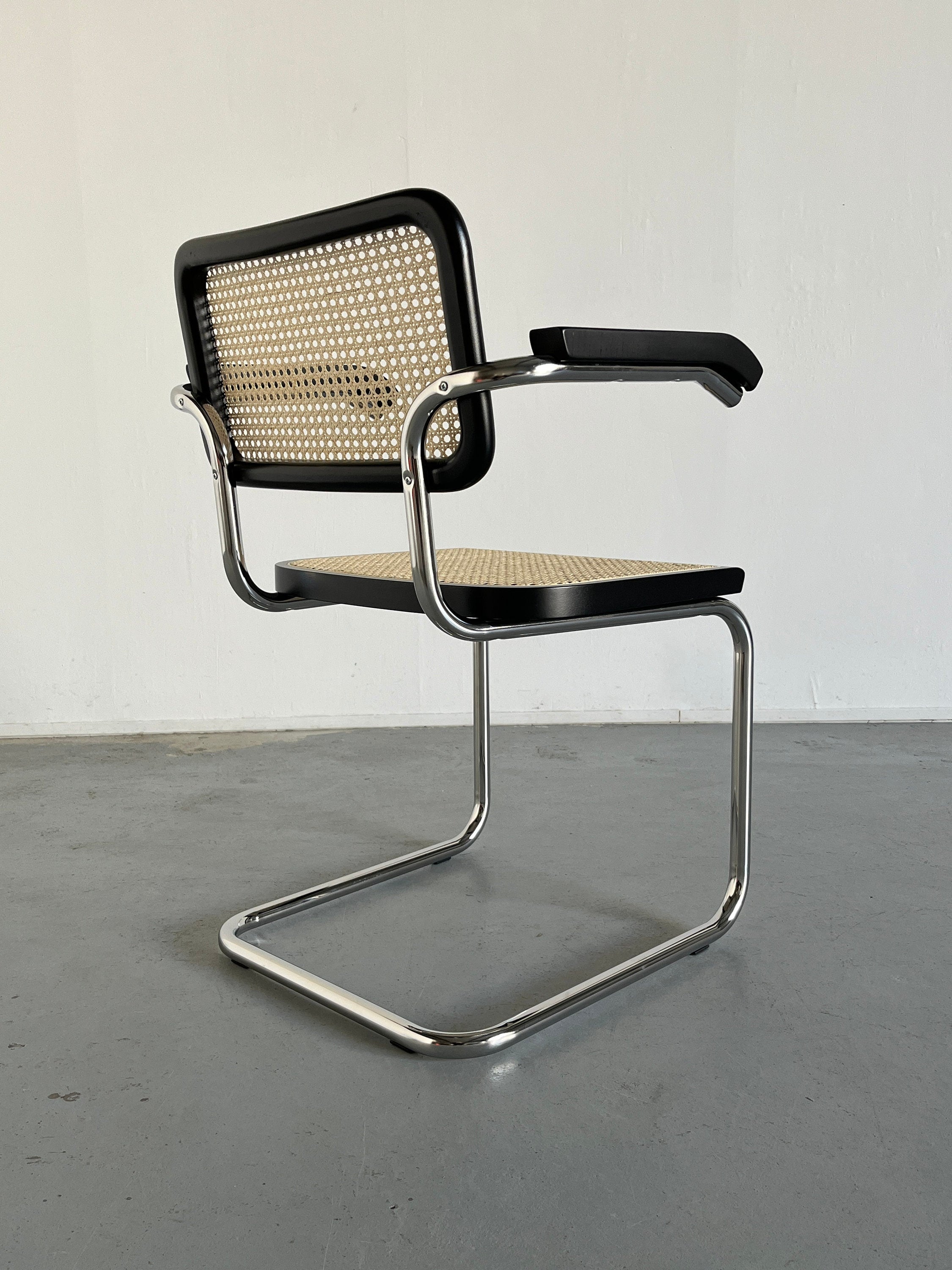 Marcel Breuer B64 Design Cantilever Chair, 2000s Italy