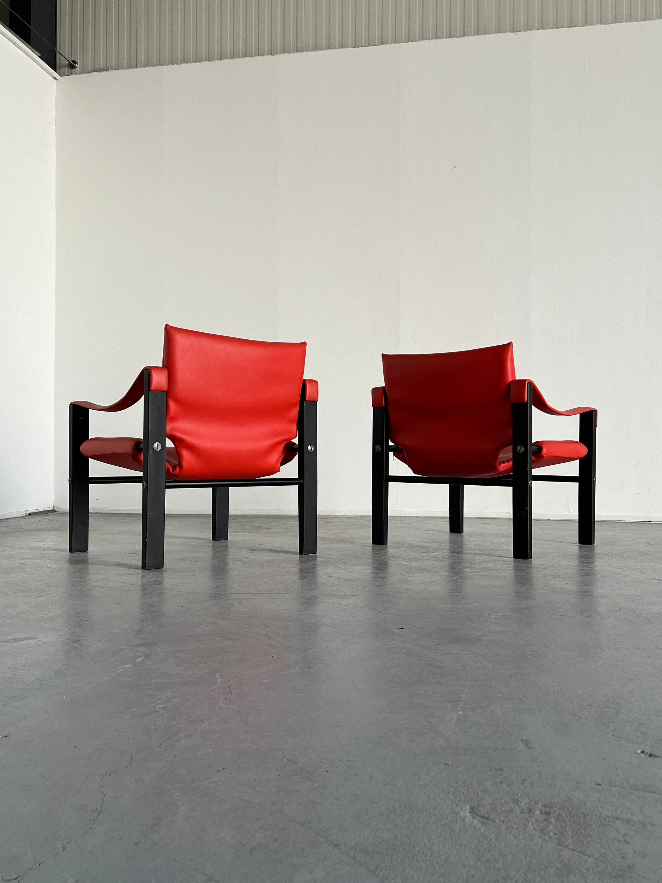 Safari Armchairs by Maurice Burke for Arkana, 1970s