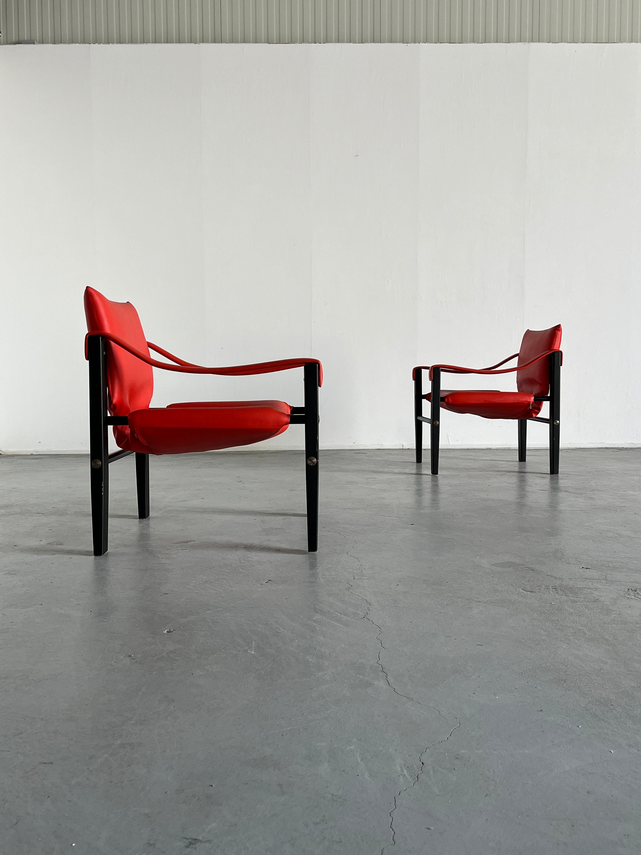 Safari Armchairs by Maurice Burke for Arkana, 1970s