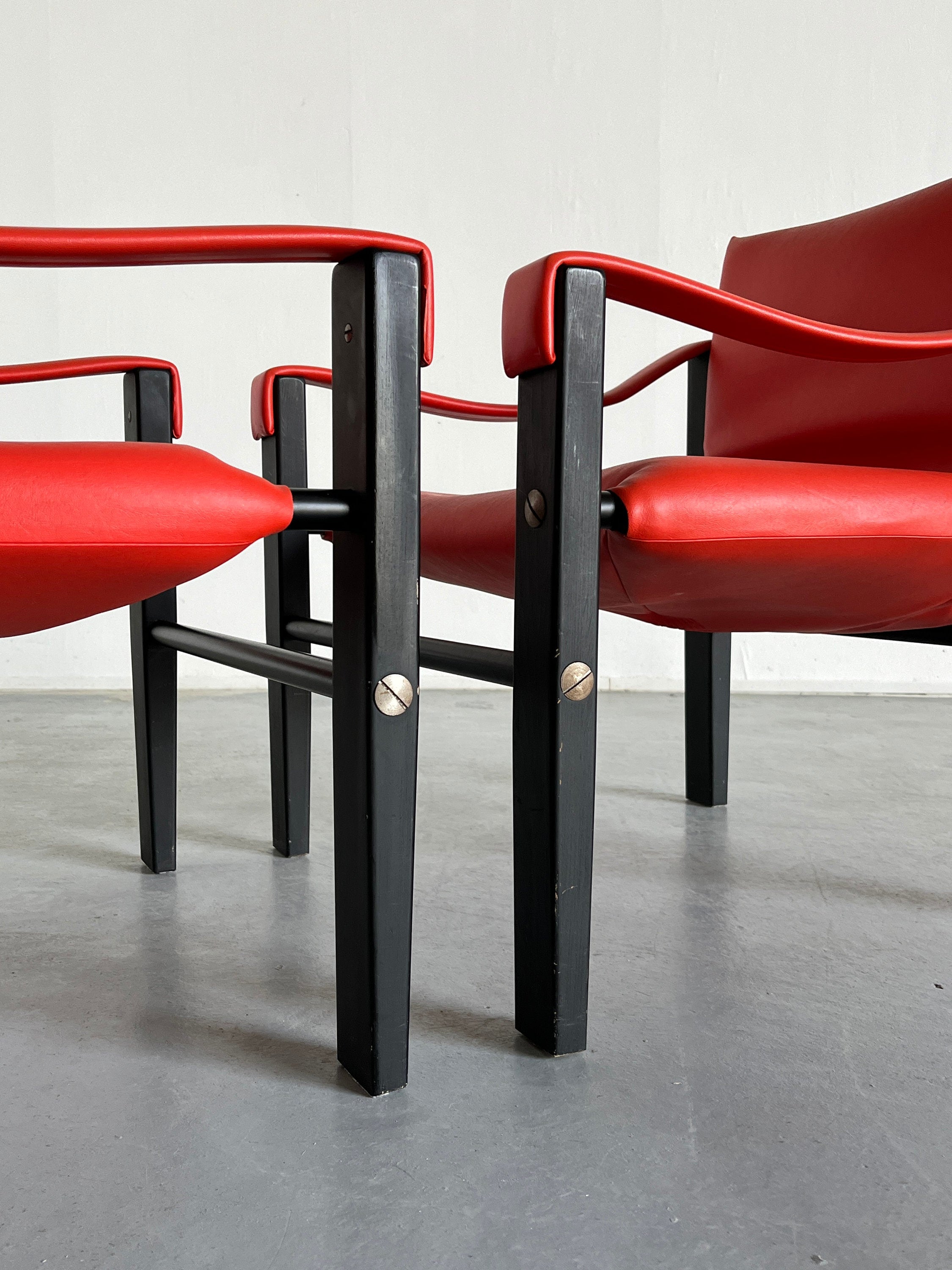 Safari Armchairs by Maurice Burke for Arkana, 1970s